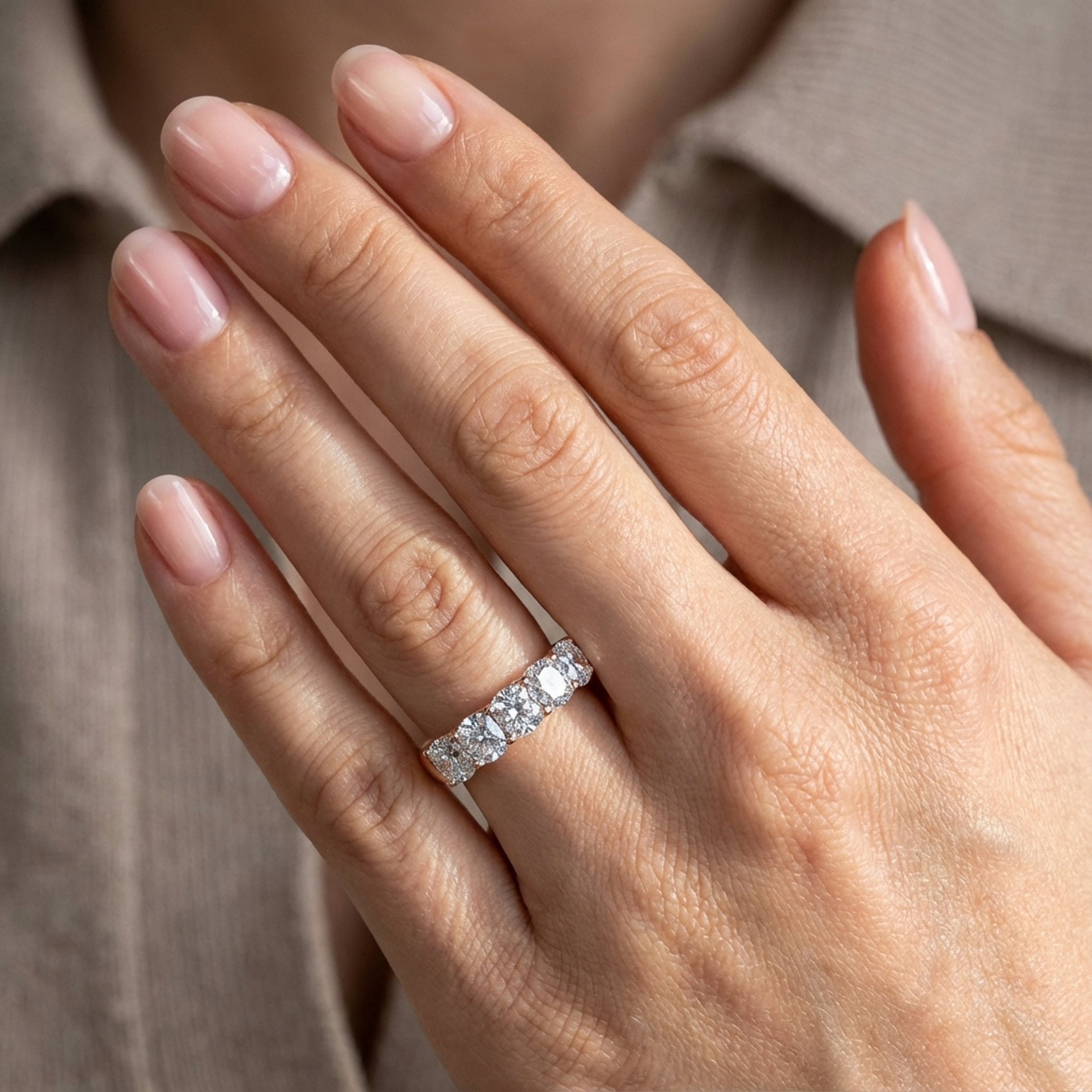 (Royal Asscher Cushion - Rose)