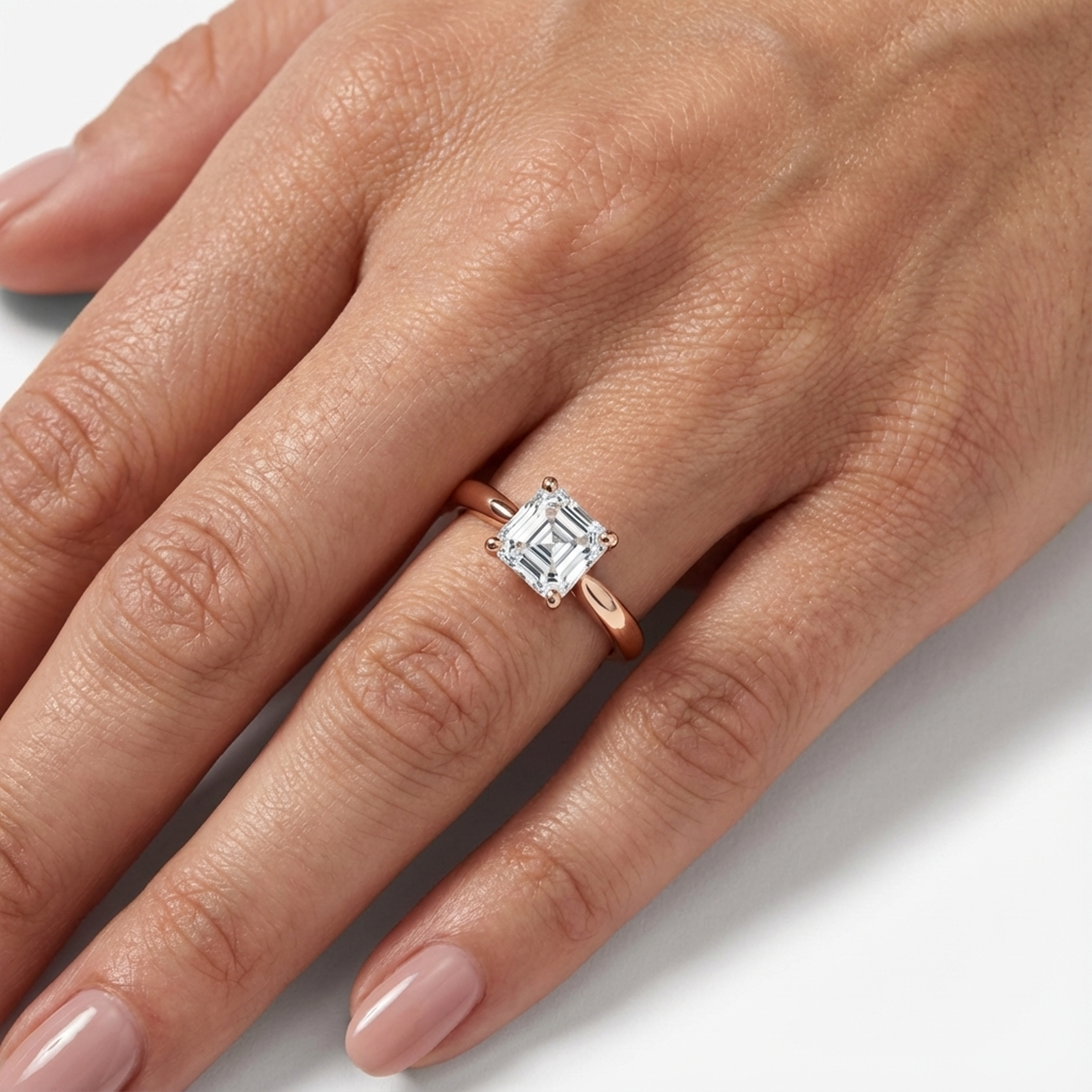 (Royal Asscher Cut - Rose)