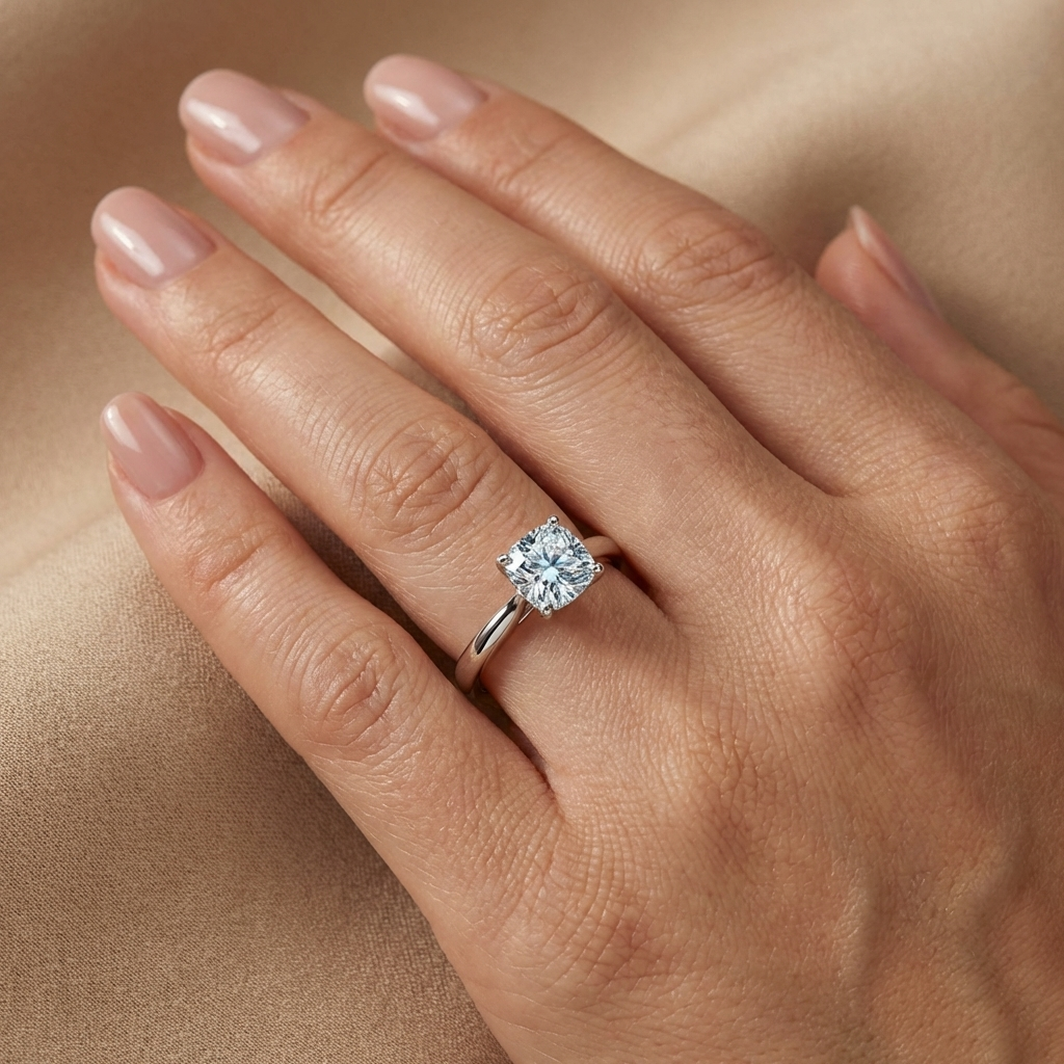 (Royal Asscher Cushion)