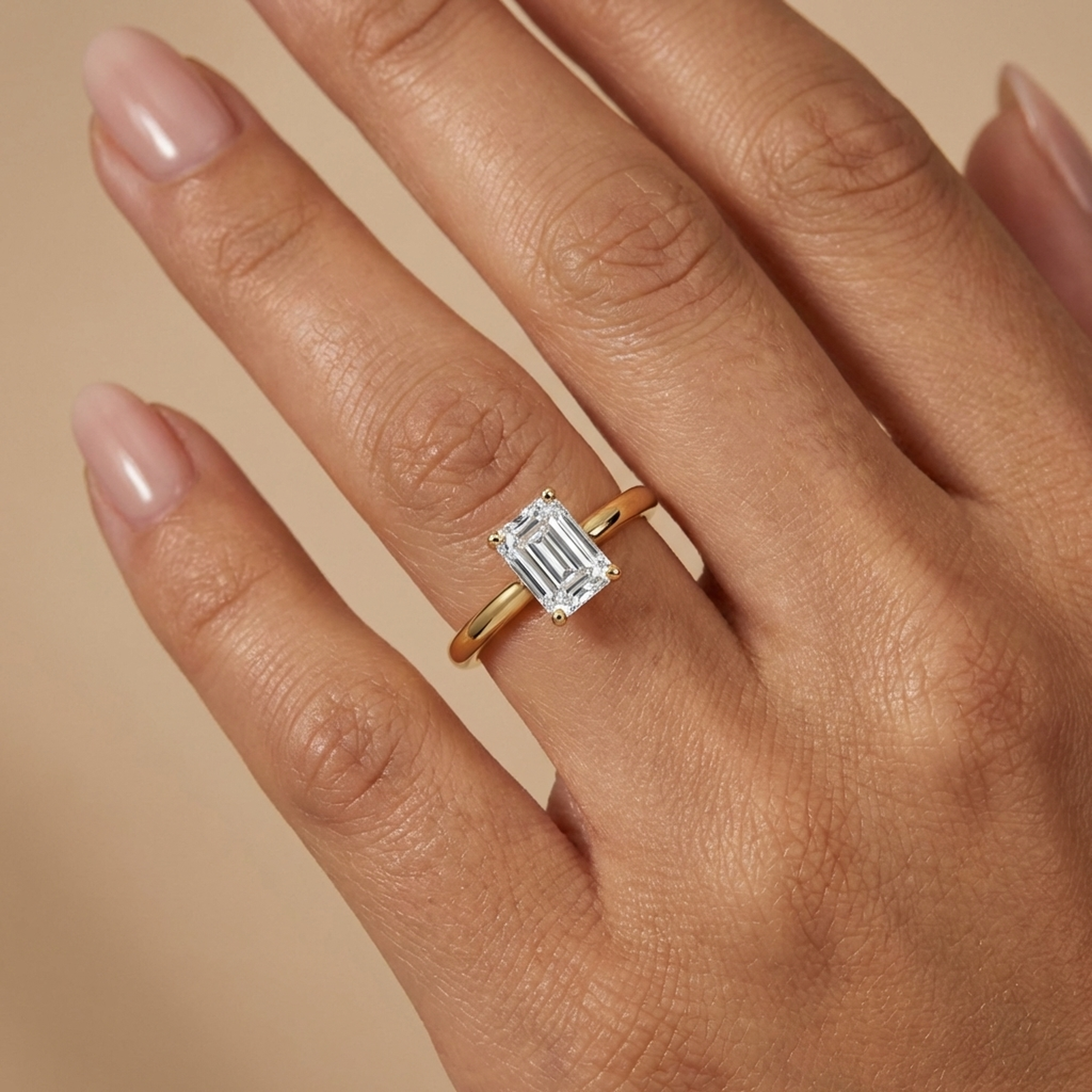 (Royal Asscher Emerald - Yellow)