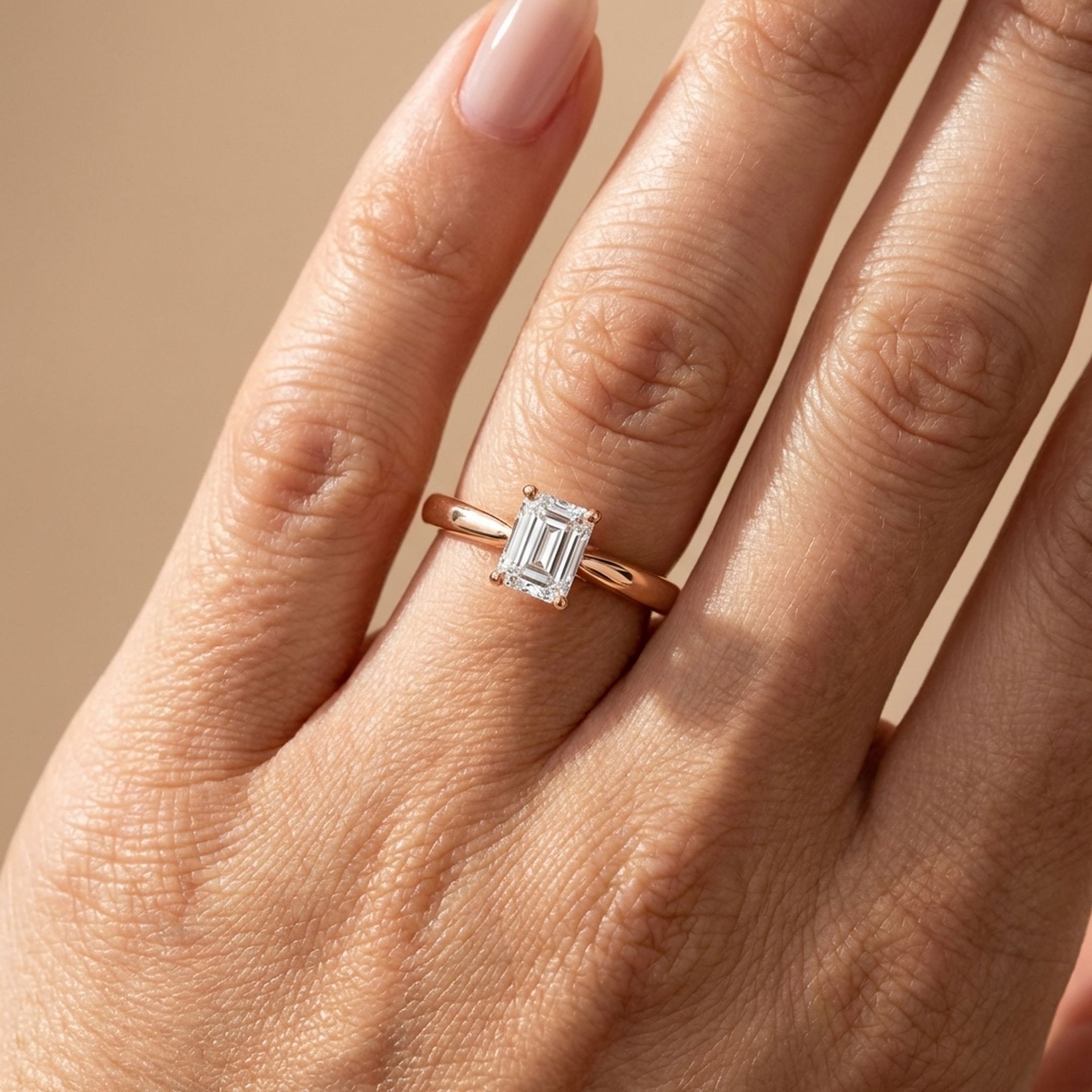 (Royal Asscher Emerald - Rose)