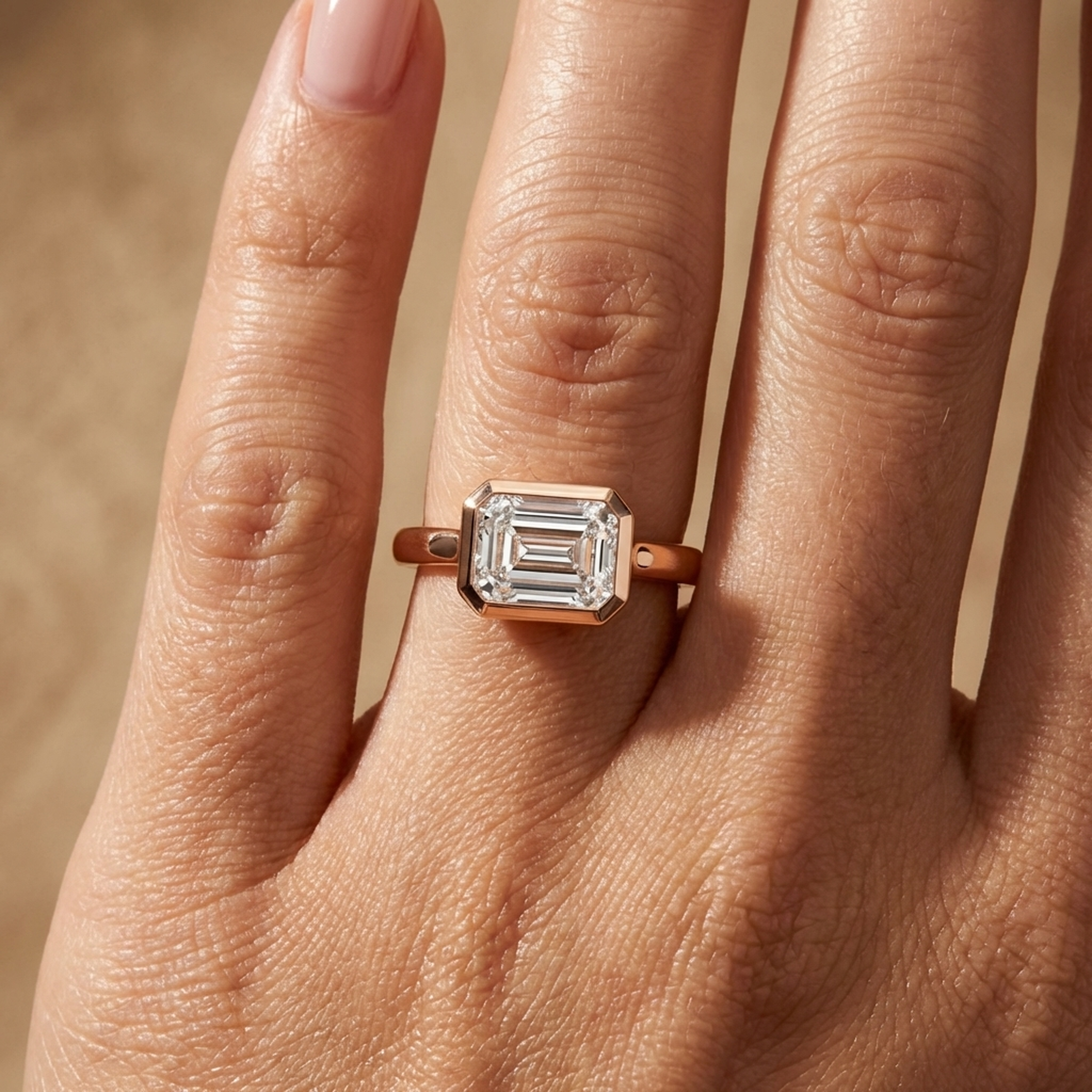 (Royal Asscher Emerald - Rose)