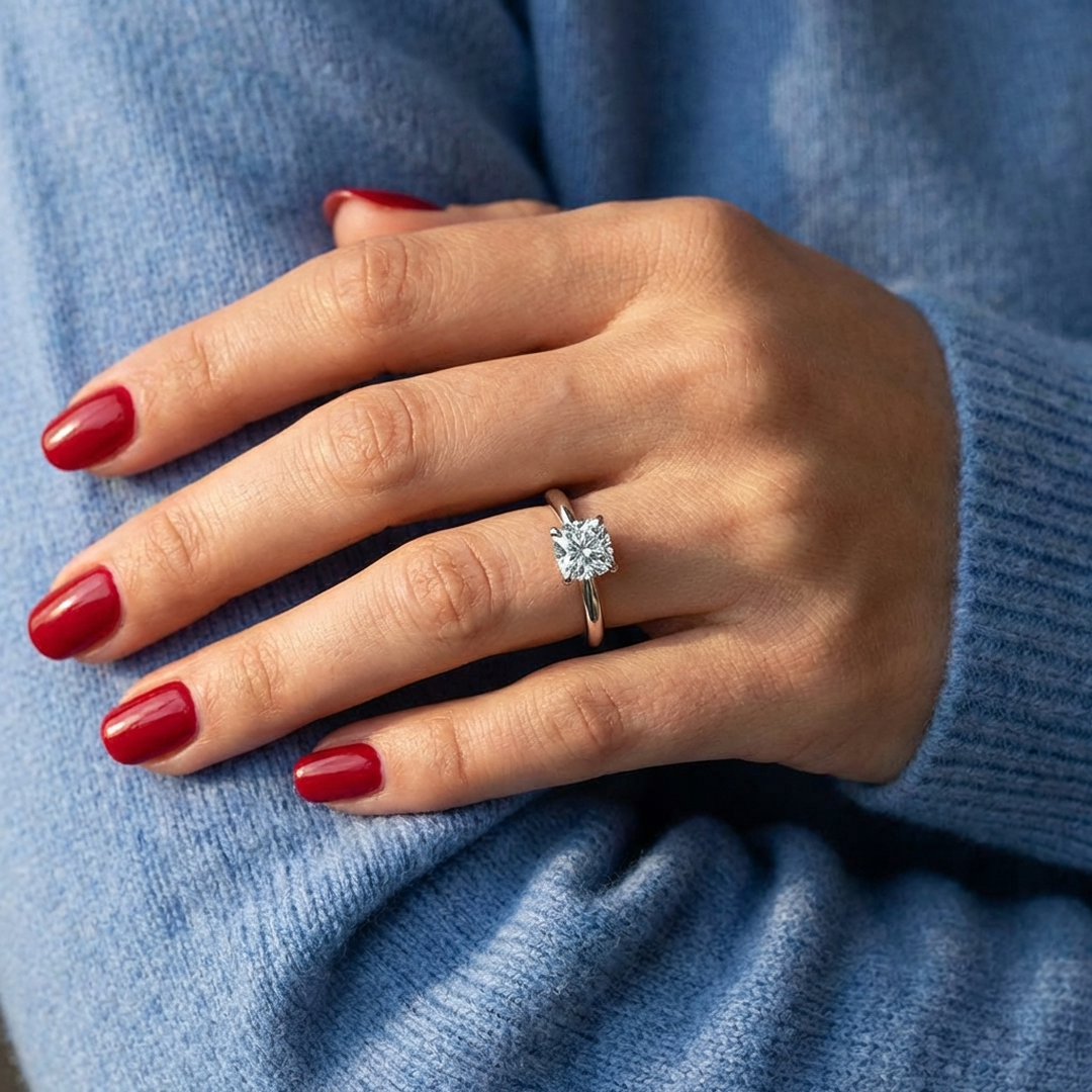 (Royal Asscher Cushion)