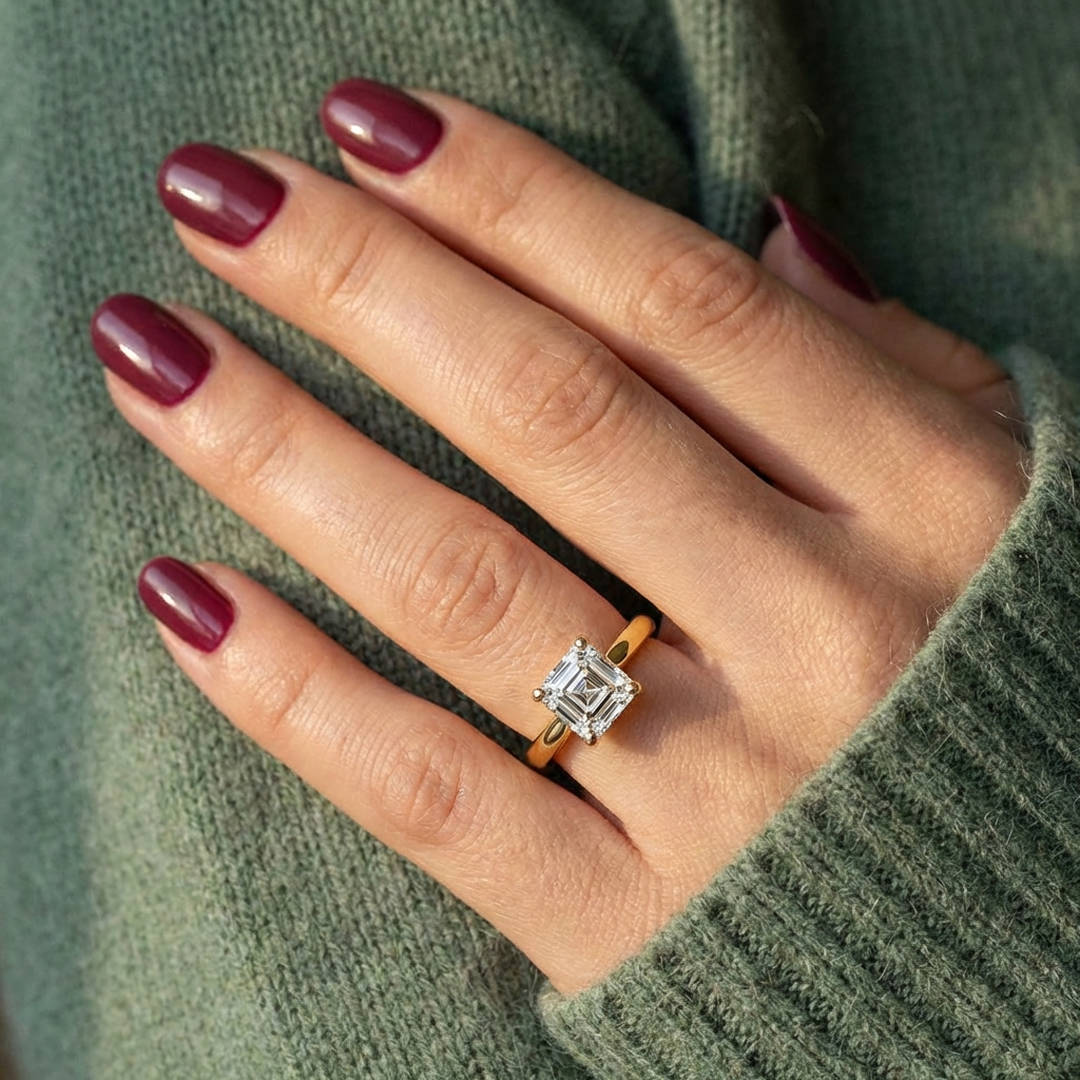 (Royal Asscher Cut - Yellow)