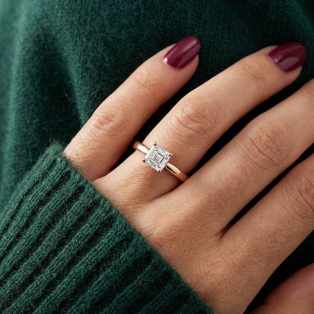 (Royal Asscher Cut - Rose)