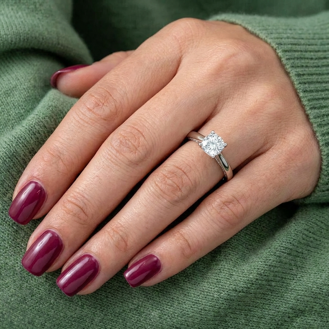 (Royal Asscher Cushion)