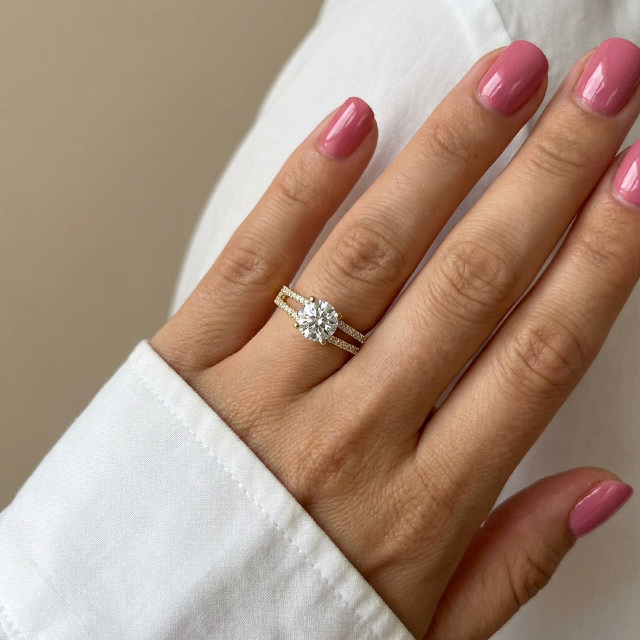 (Royal Asscher Brilliant - Yellow)