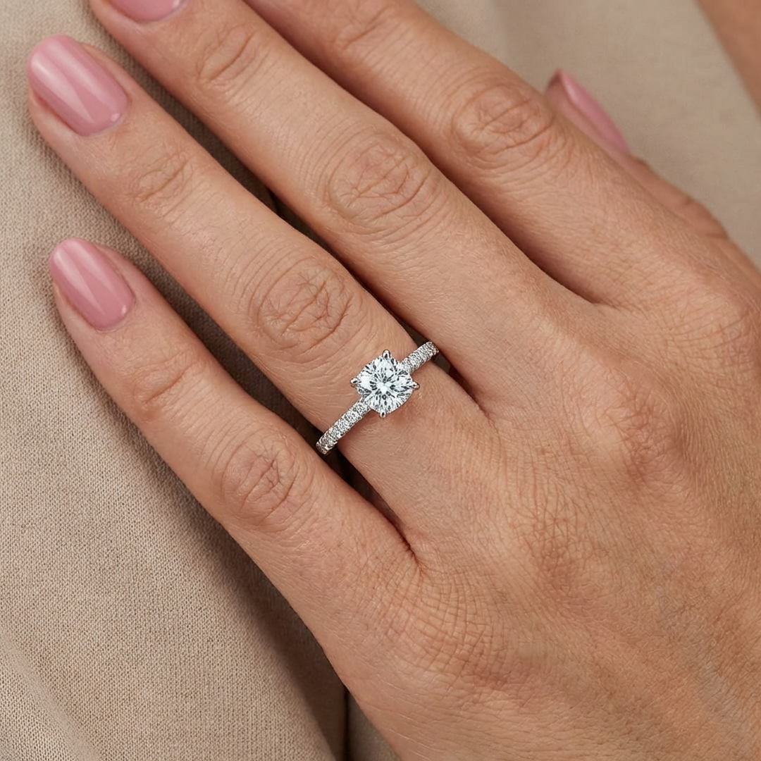 (Royal Asscher Cushion)