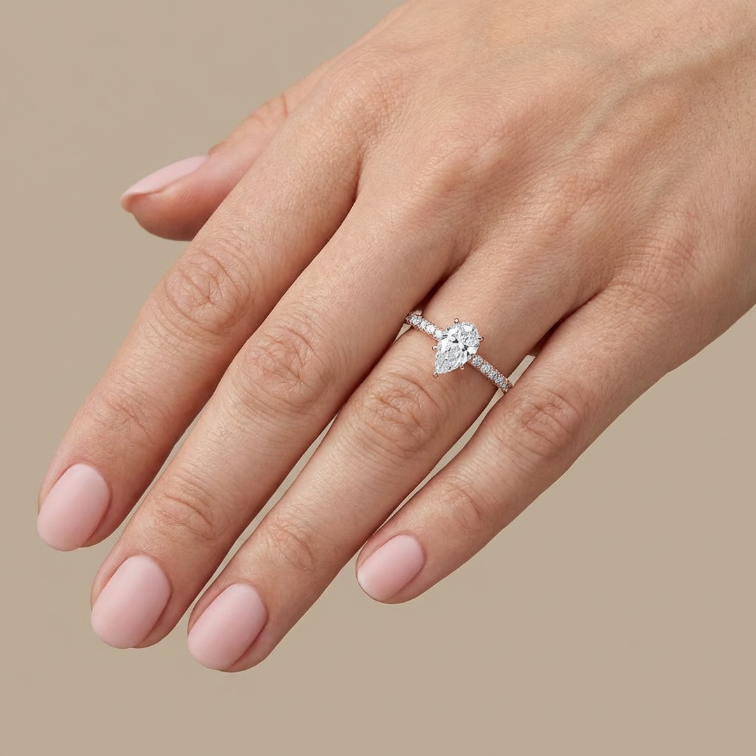 (Royal Asscher Pear - Rose)