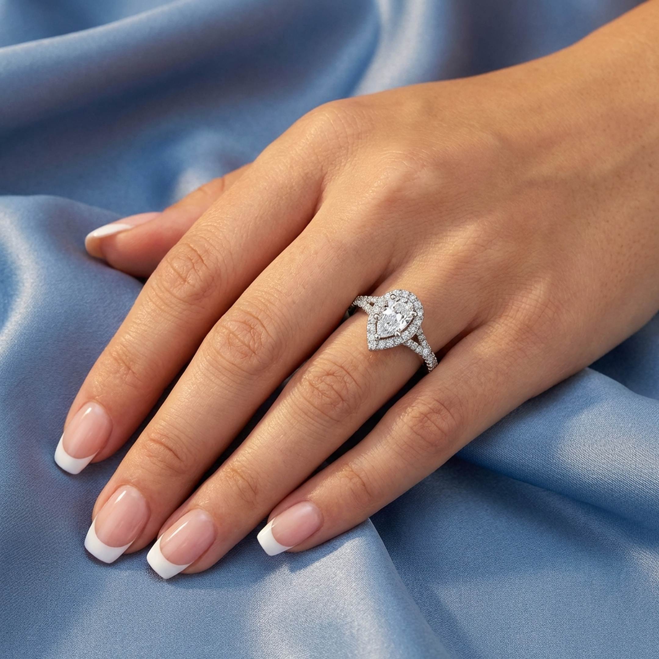 (Royal Asscher Pear)