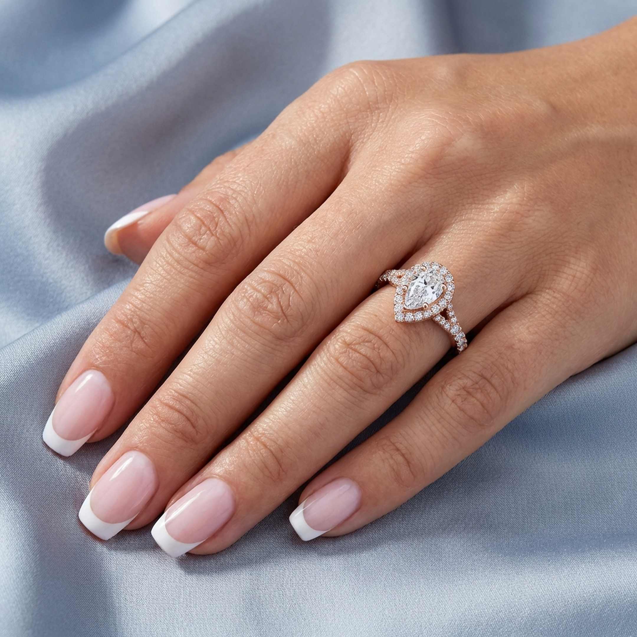 (Royal Asscher Pear - Rose)