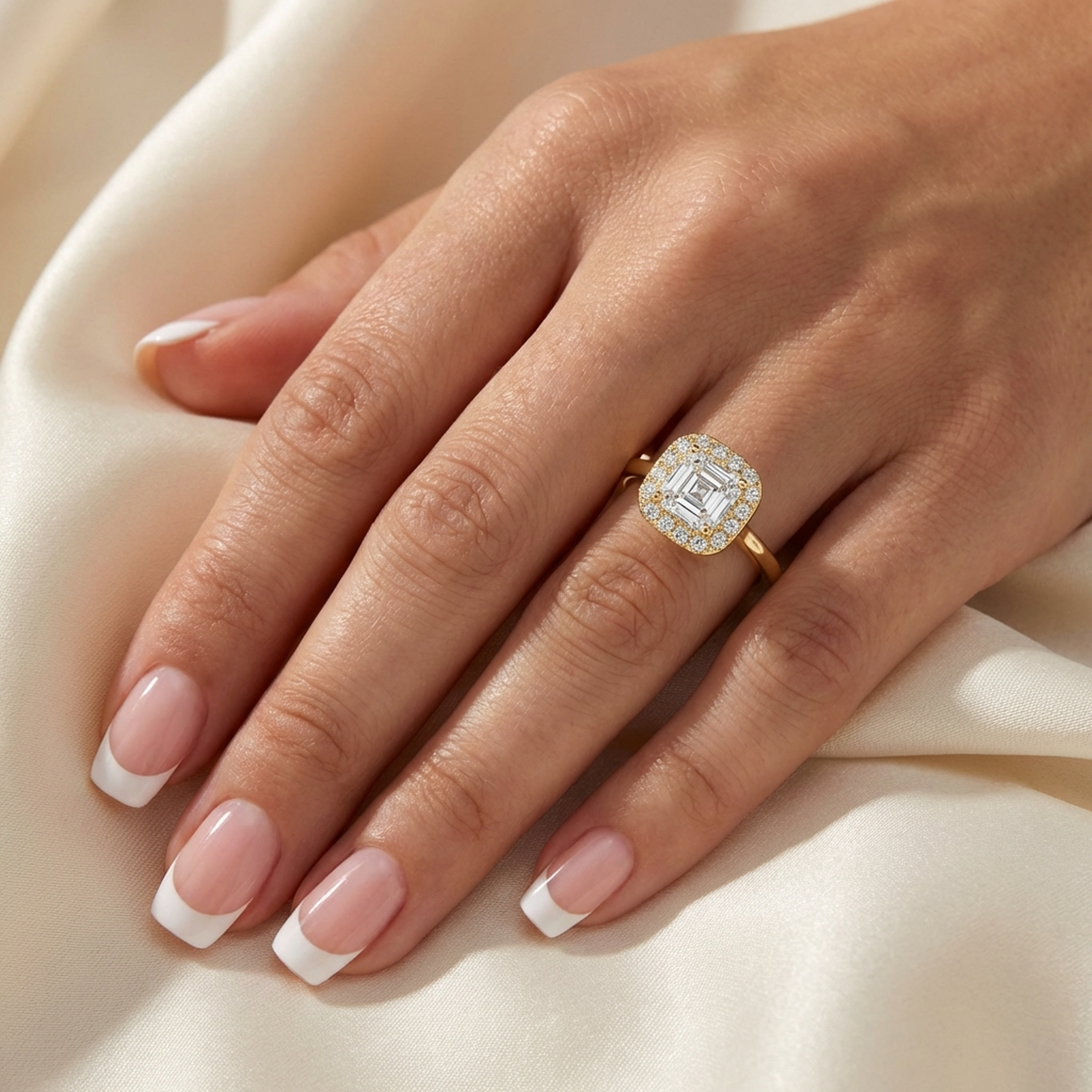 (Royal Asscher Cut - Yellow)