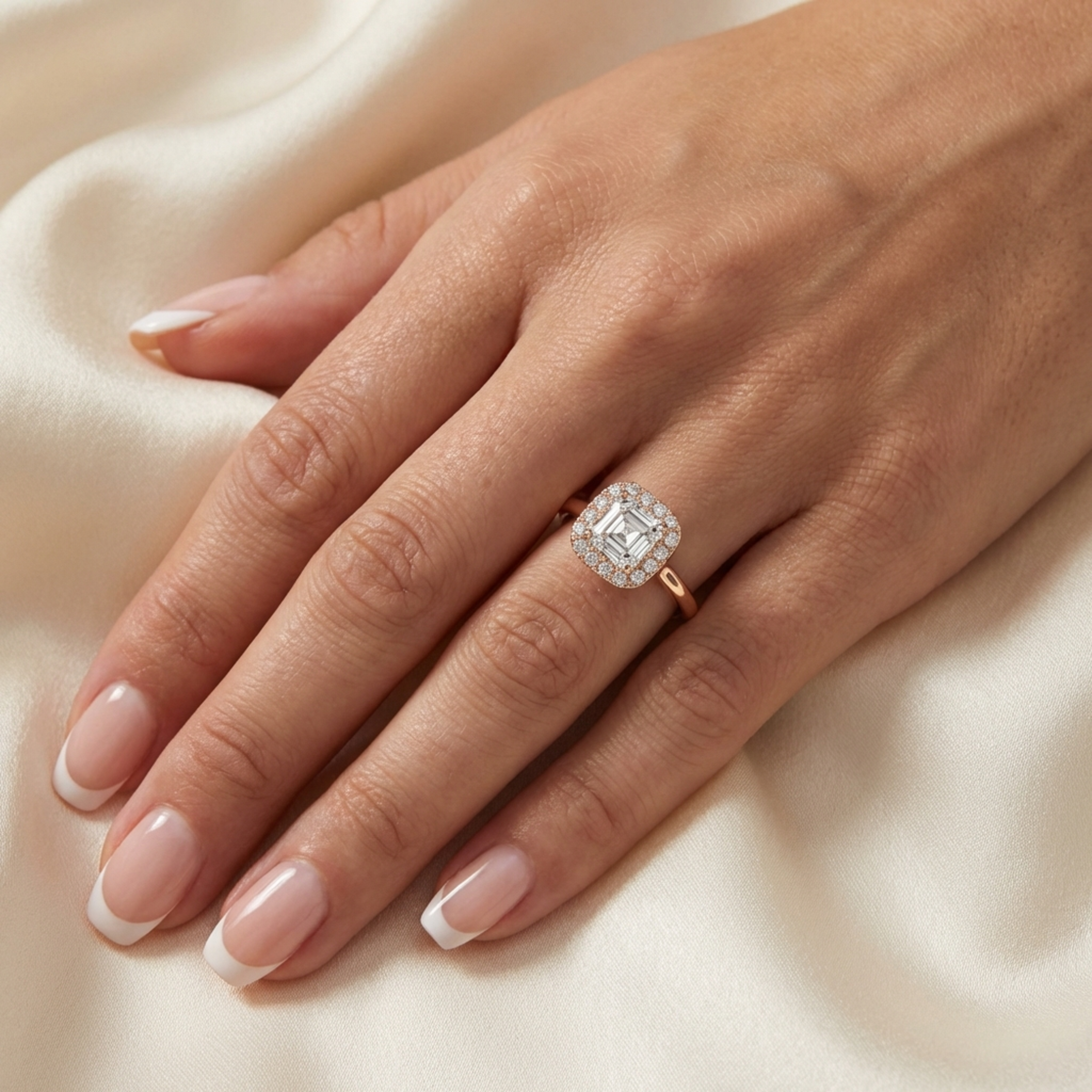 (Royal Asscher Cut - Rose)