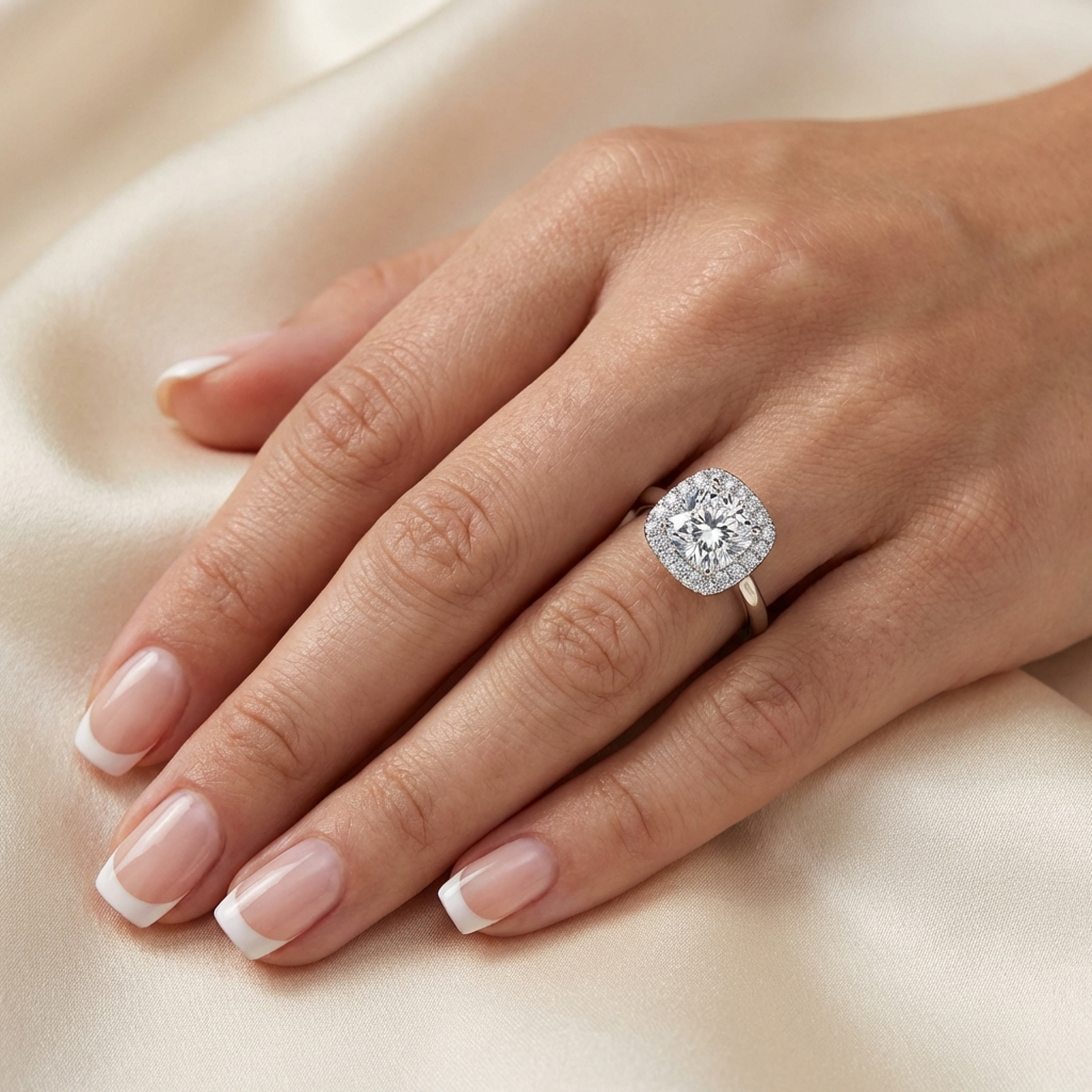 (Royal Asscher Cushion)