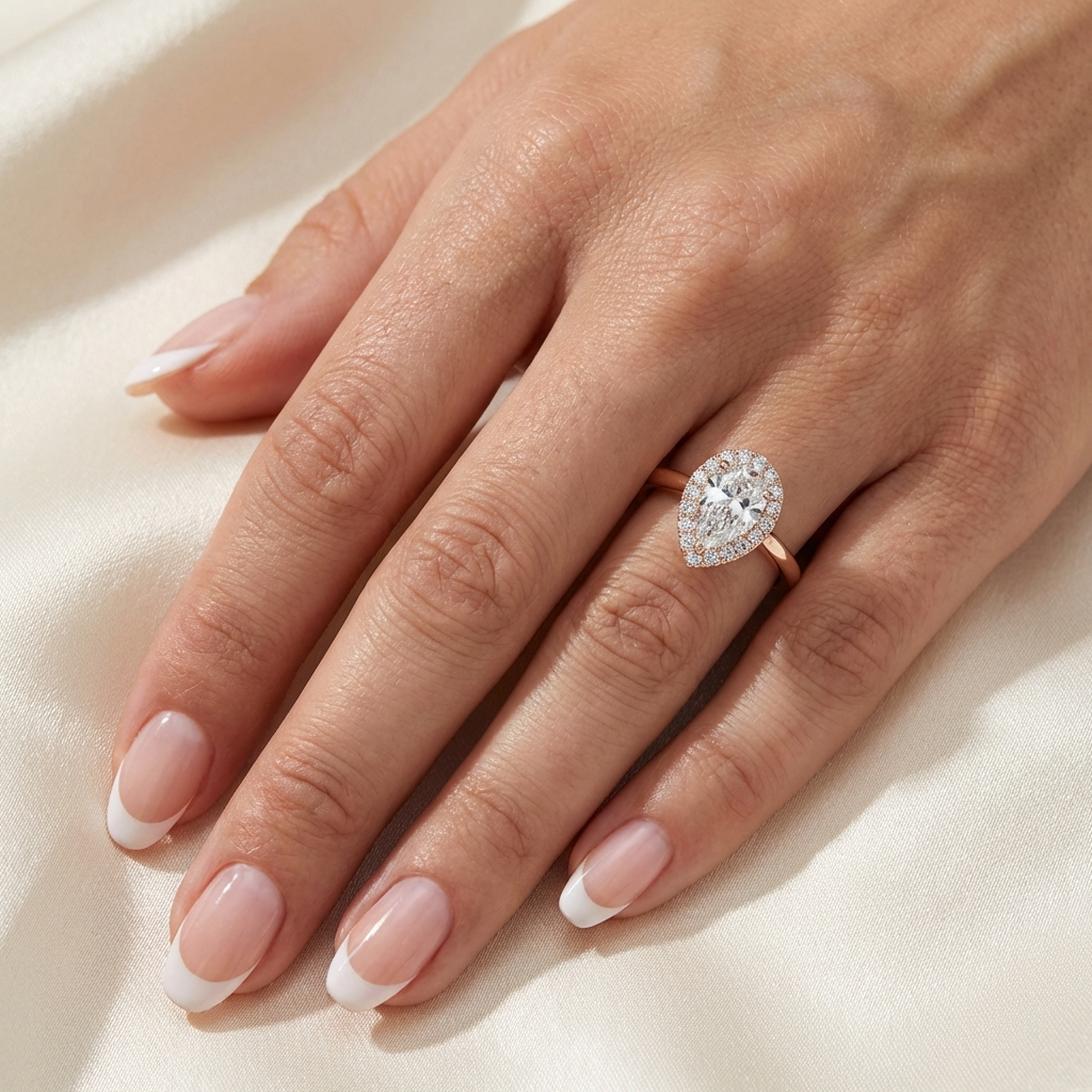 (Royal Asscher Pear - Rose)