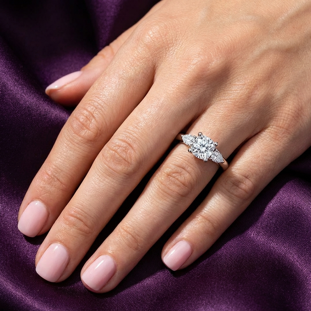 (Royal Asscher Cushion)