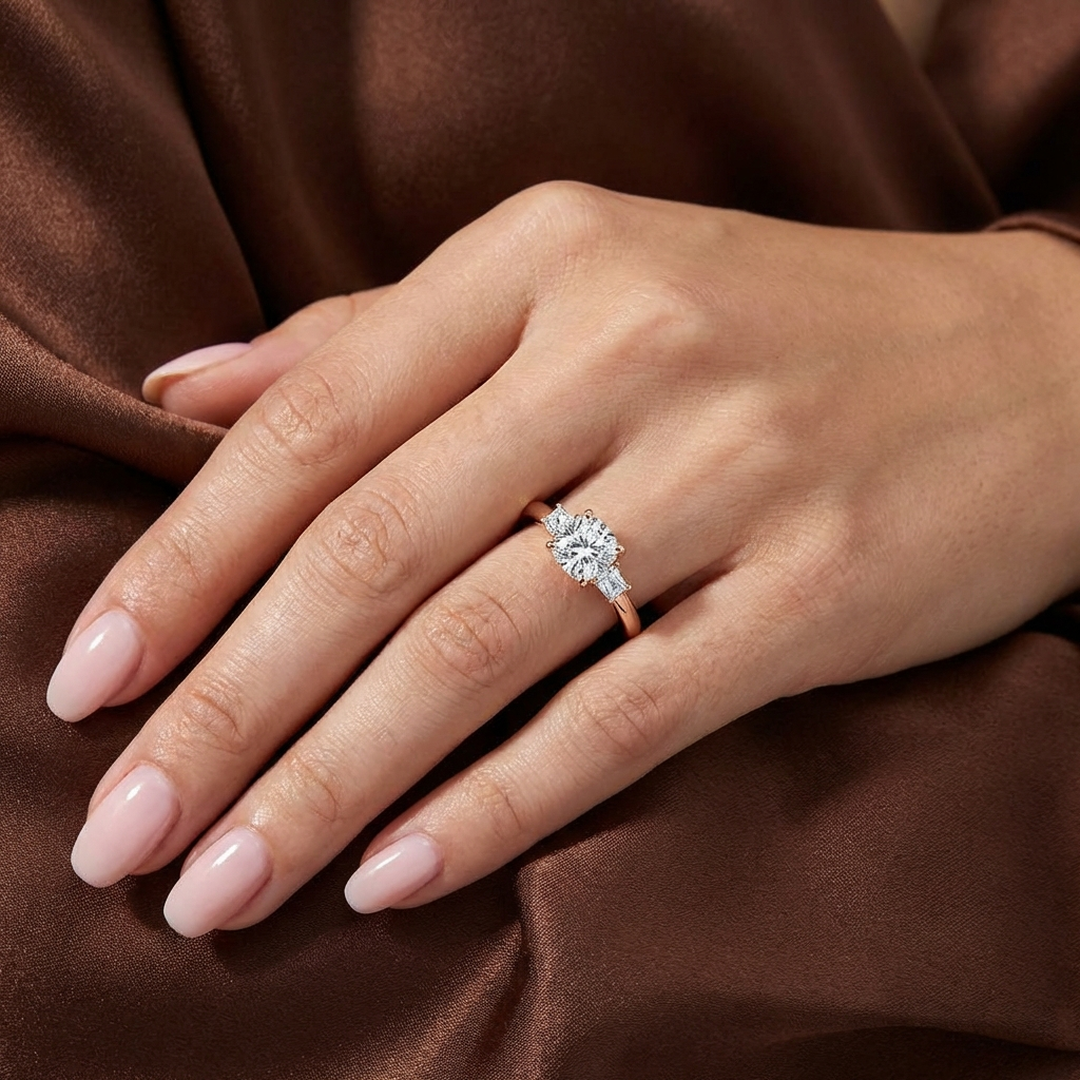 (Royal Asscher Cushion - Rose)