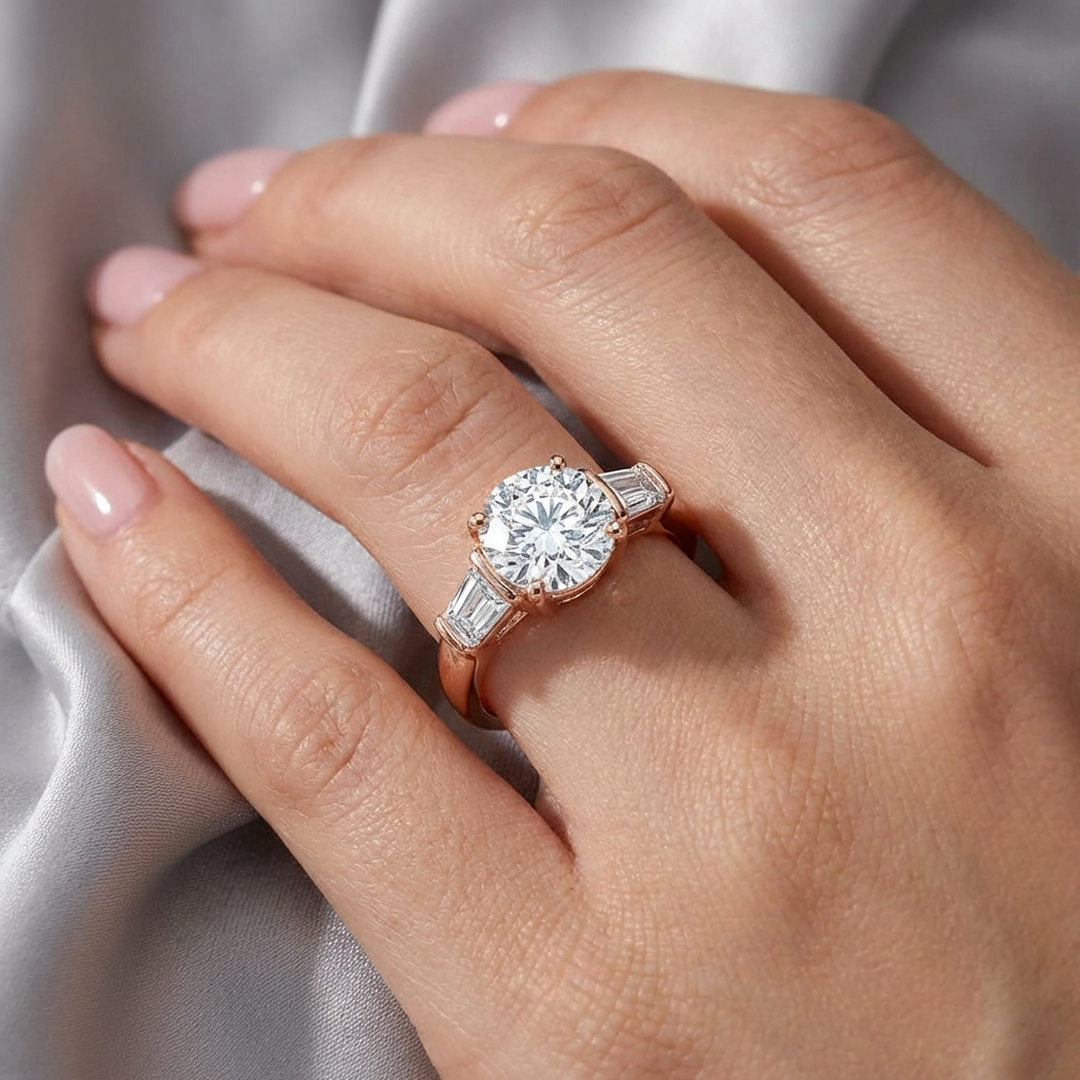 (Royal Asscher Brilliant - Rose)