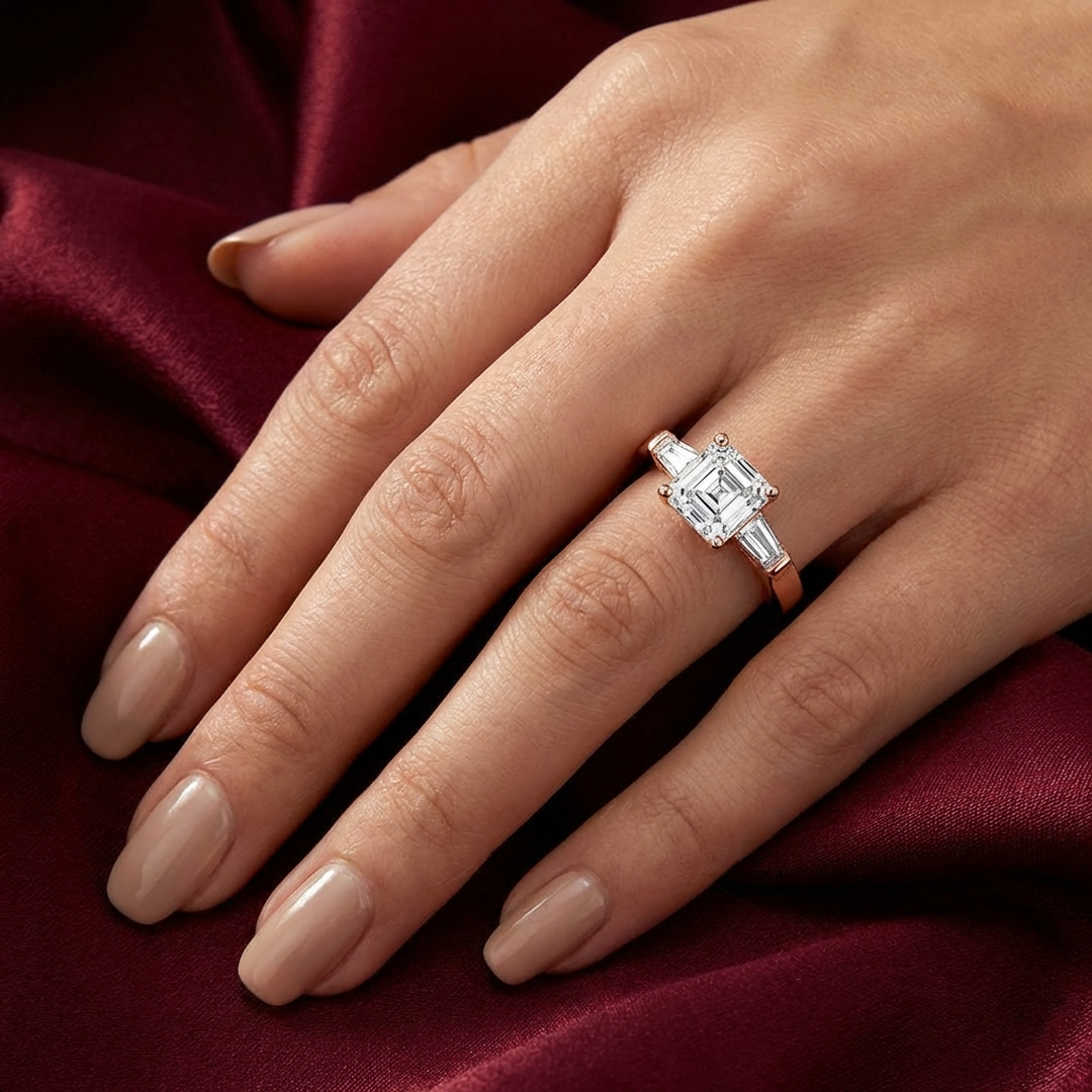 (Royal Asscher Cut - Rose)