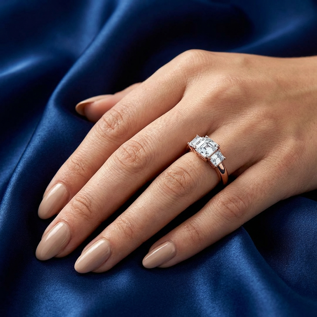 (Royal Asscher Cut - Rose)