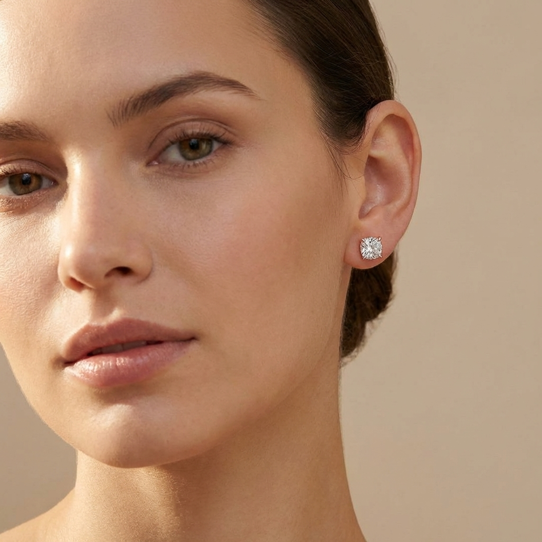 (Royal Asscher Cushion - Rose)