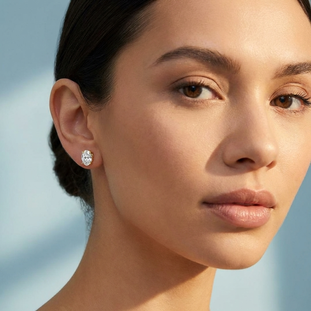 (Royal Asscher Oval - Yellow)