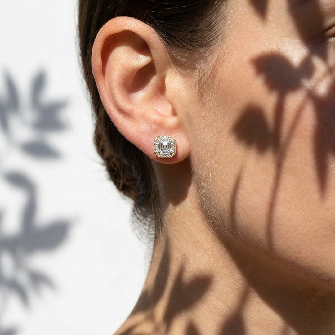 (Royal Asscher Cut - Yellow)