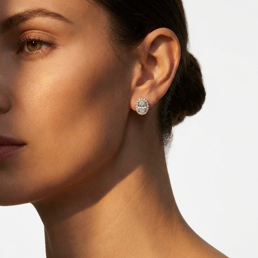 (Royal Asscher Oval - Yellow)