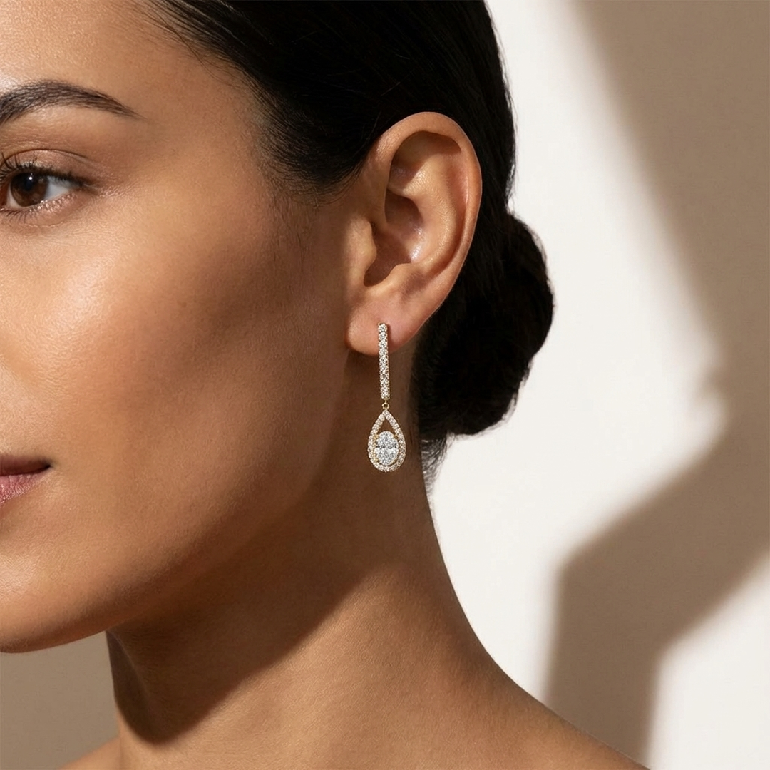 (Royal Asscher Oval - Yellow)