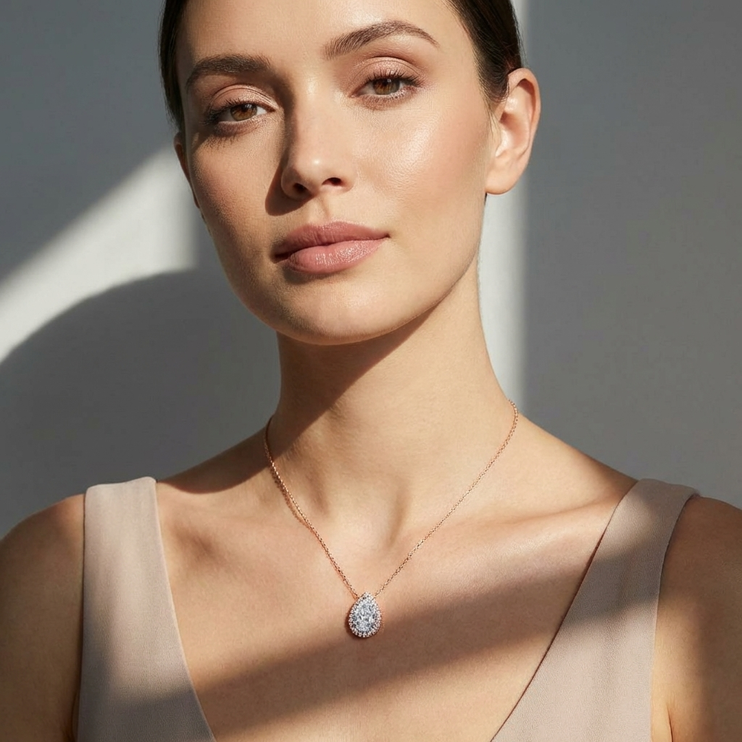 (Royal Asscher Pear - Rose)