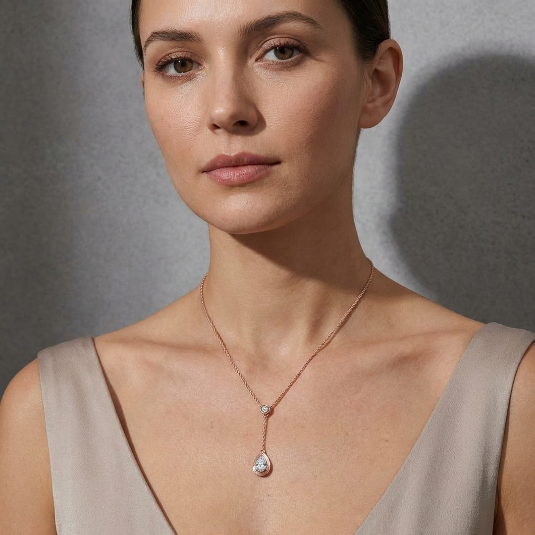 (Royal Asscher Pear - Rose)