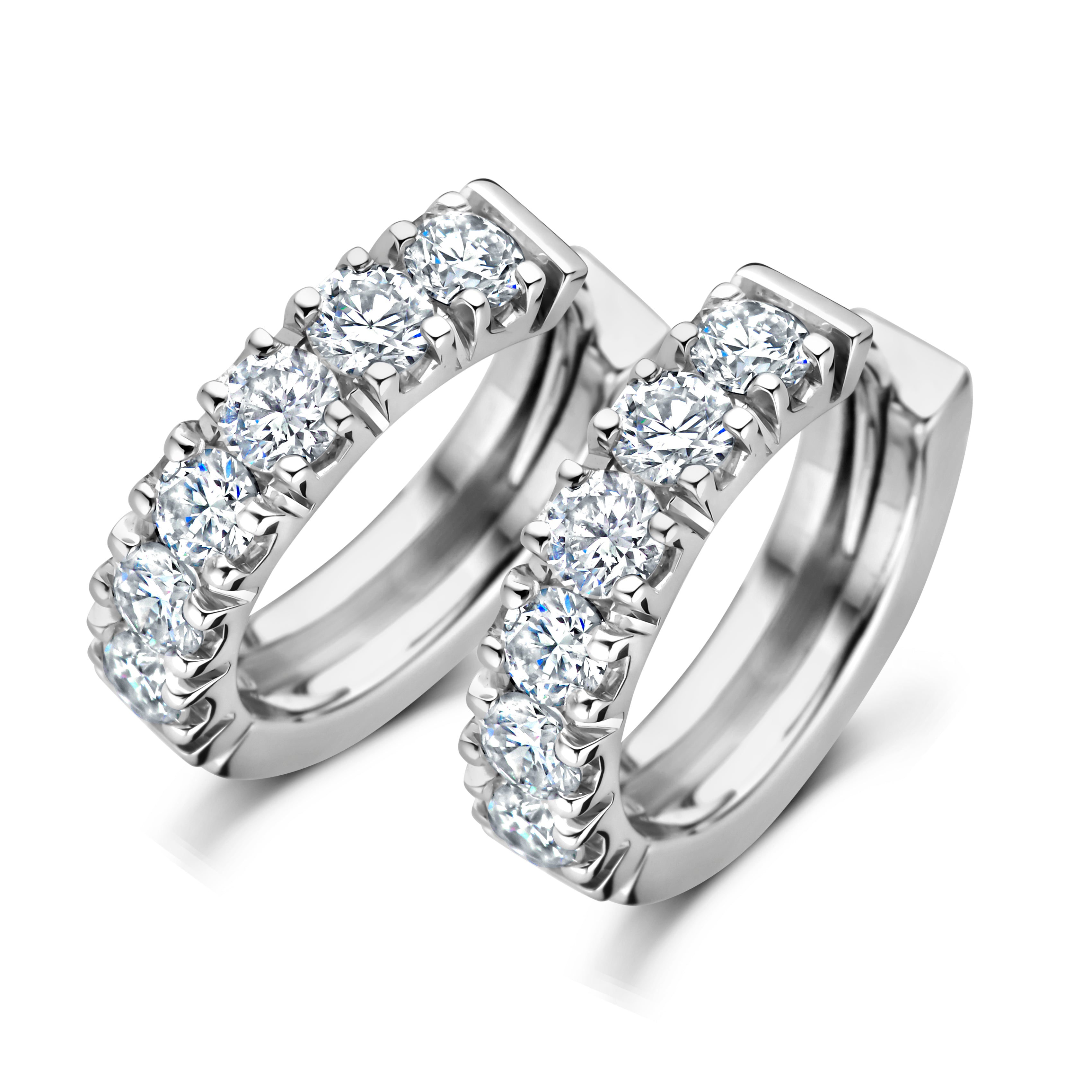 Diamond Hoop Earrings Set With 1 27 Carat Diamonds diamond-hoop-earrings-set-with-1-27-carat-diamonds