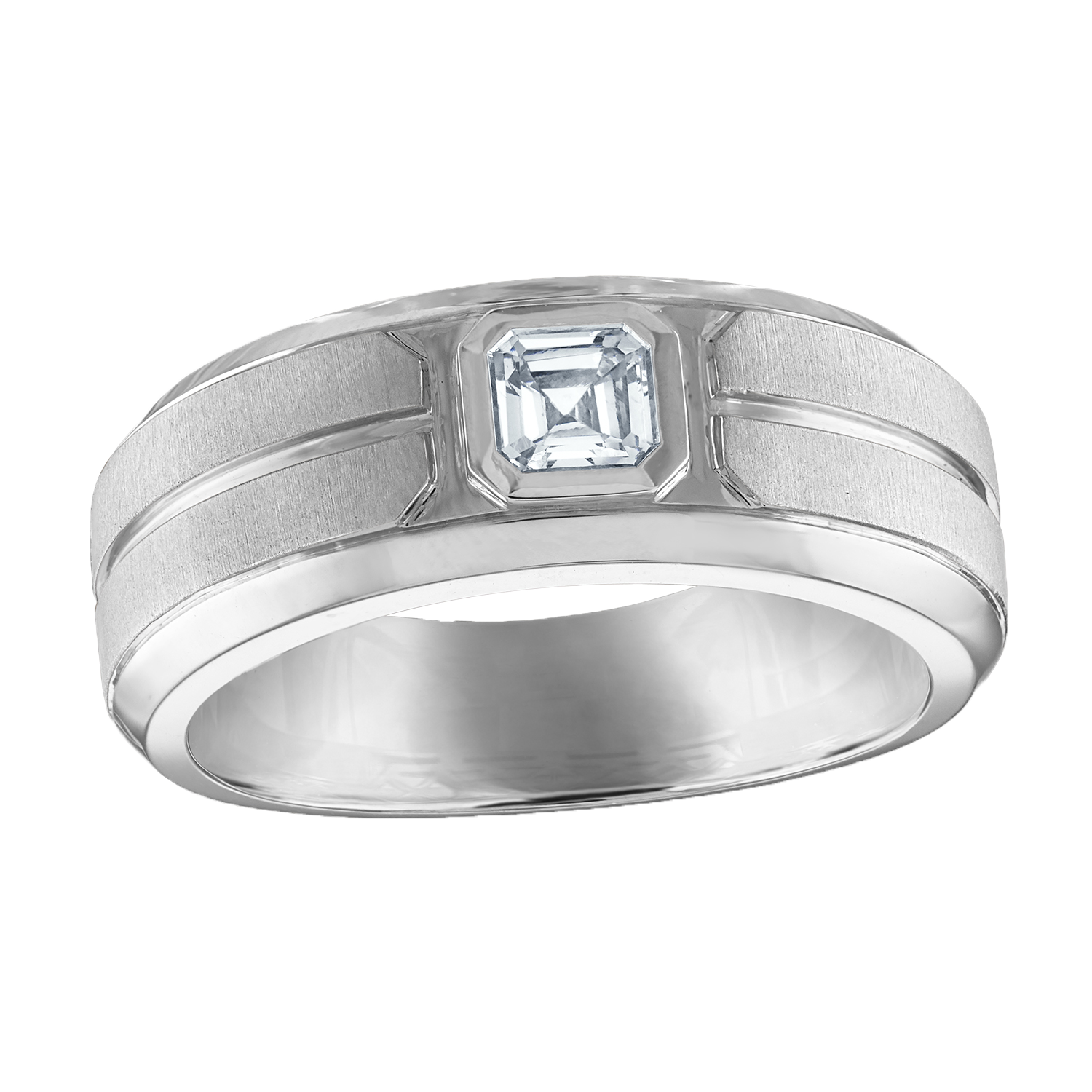 Edward men's wedding band