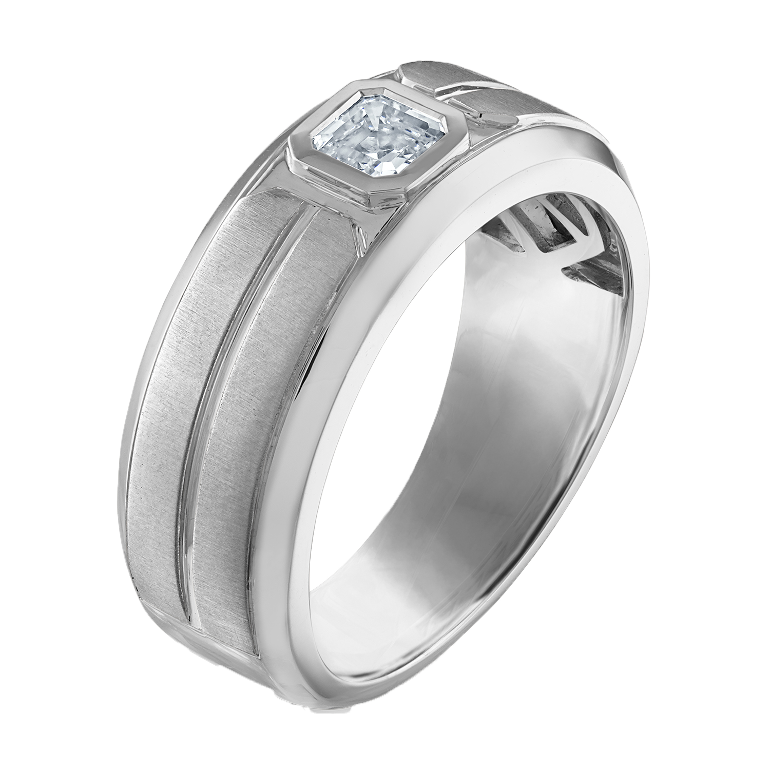 Edward men's wedding band
