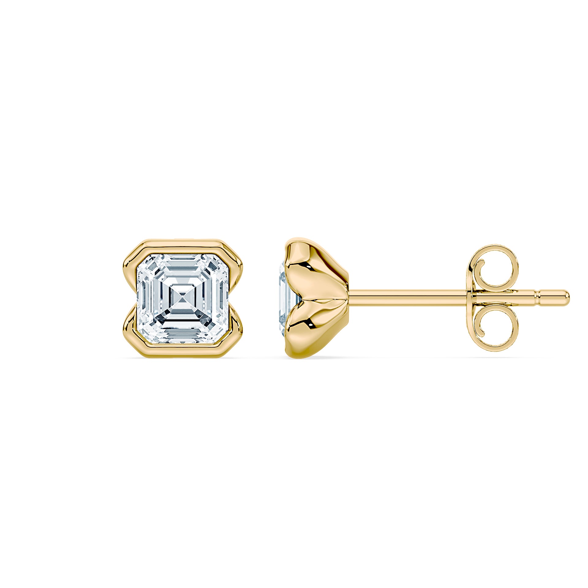 (Royal Asscher Cut - Yellow)