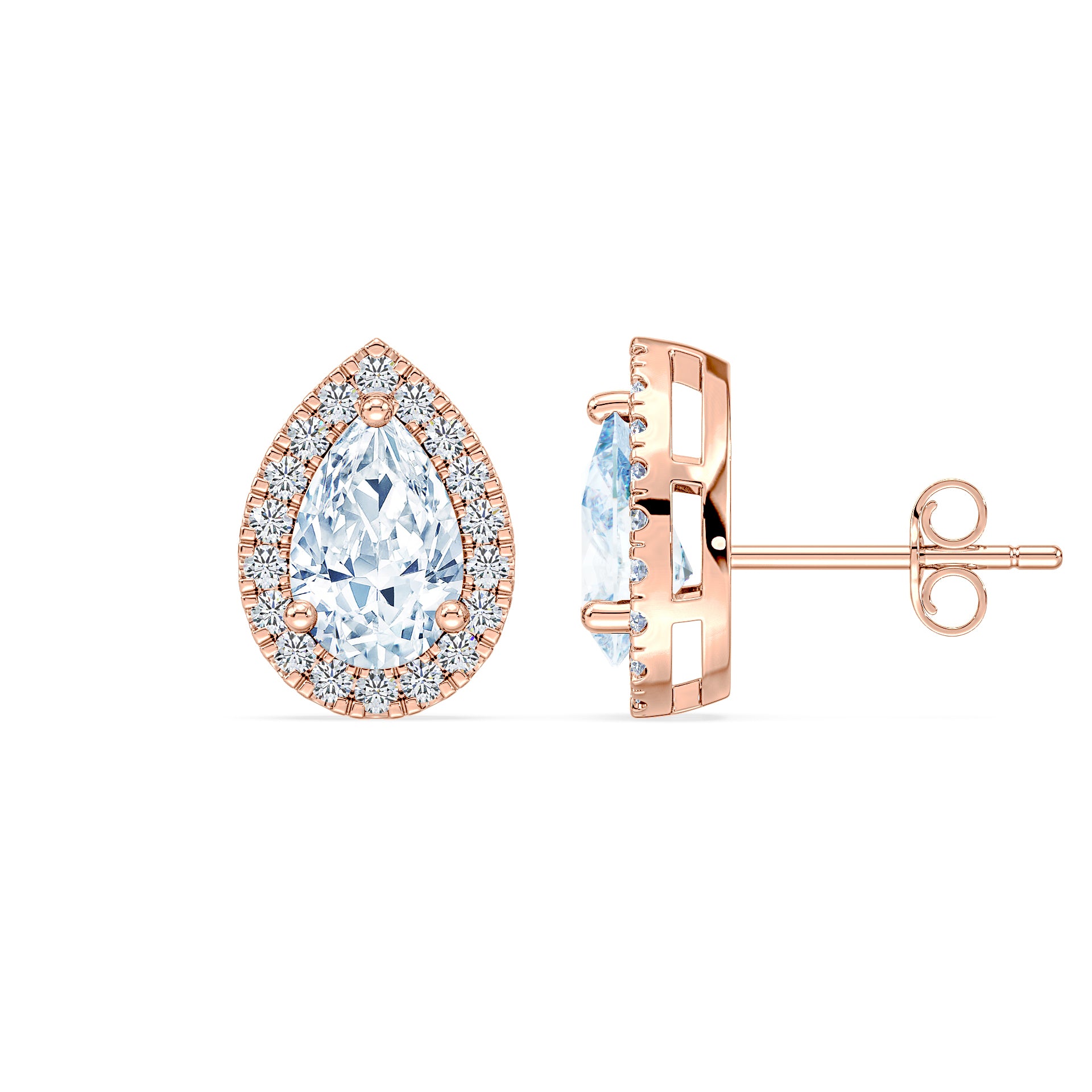 (Royal Asscher Pear - Rose)