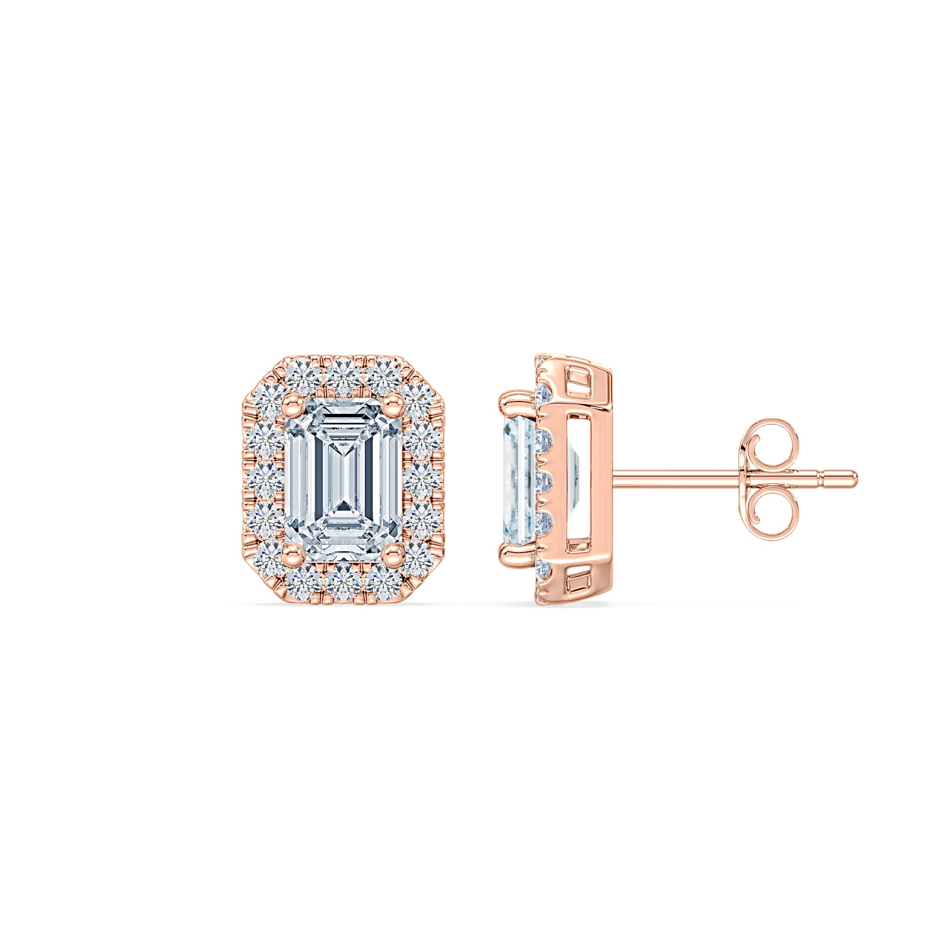 (Royal Asscher Emerald - Rose)
