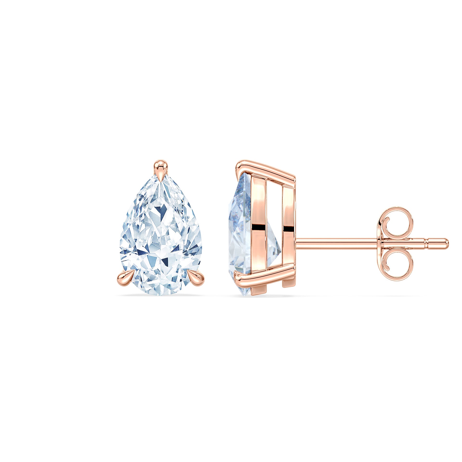 (Royal Asscher Pear - Rose)
