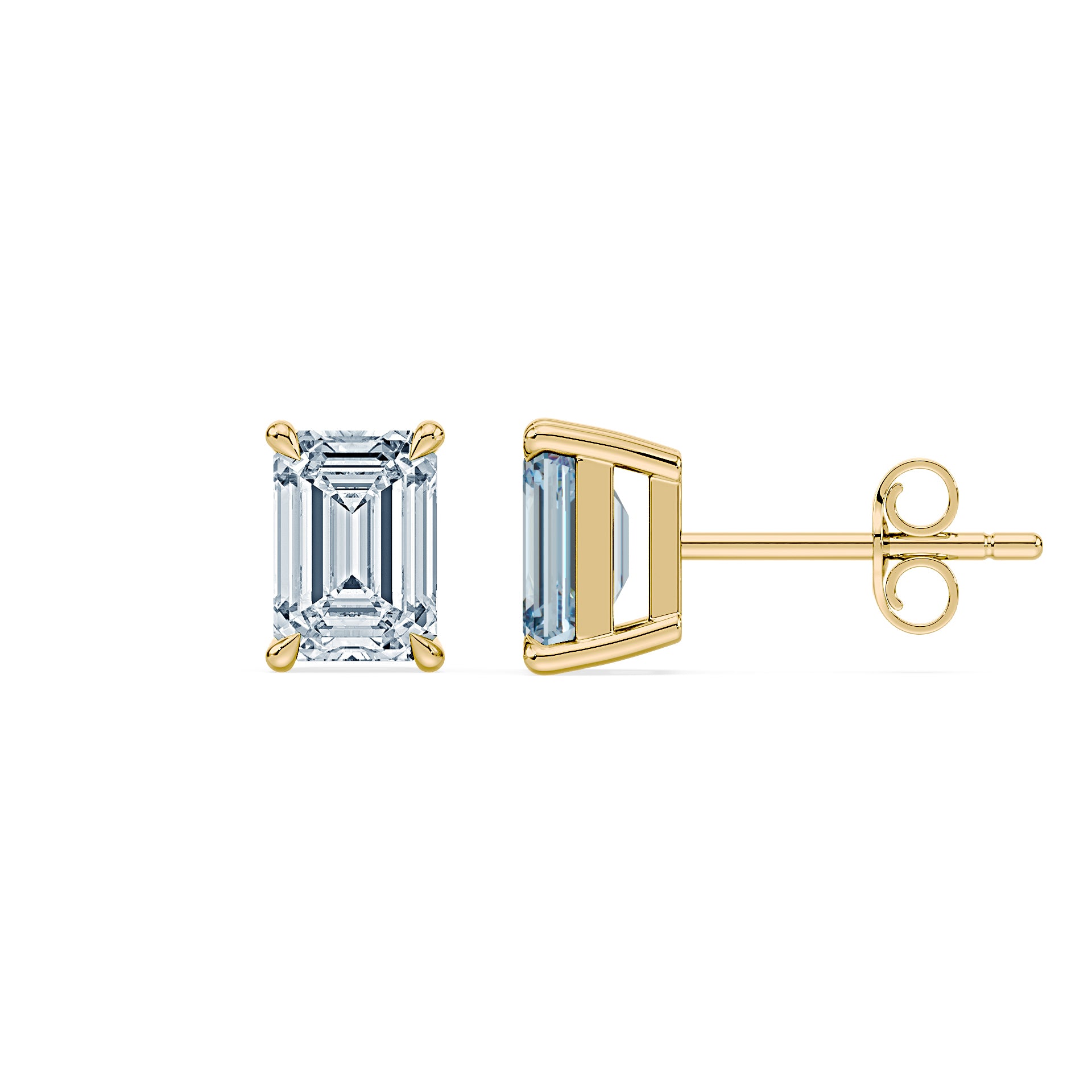 (Royal Asscher Emerald - Yellow)