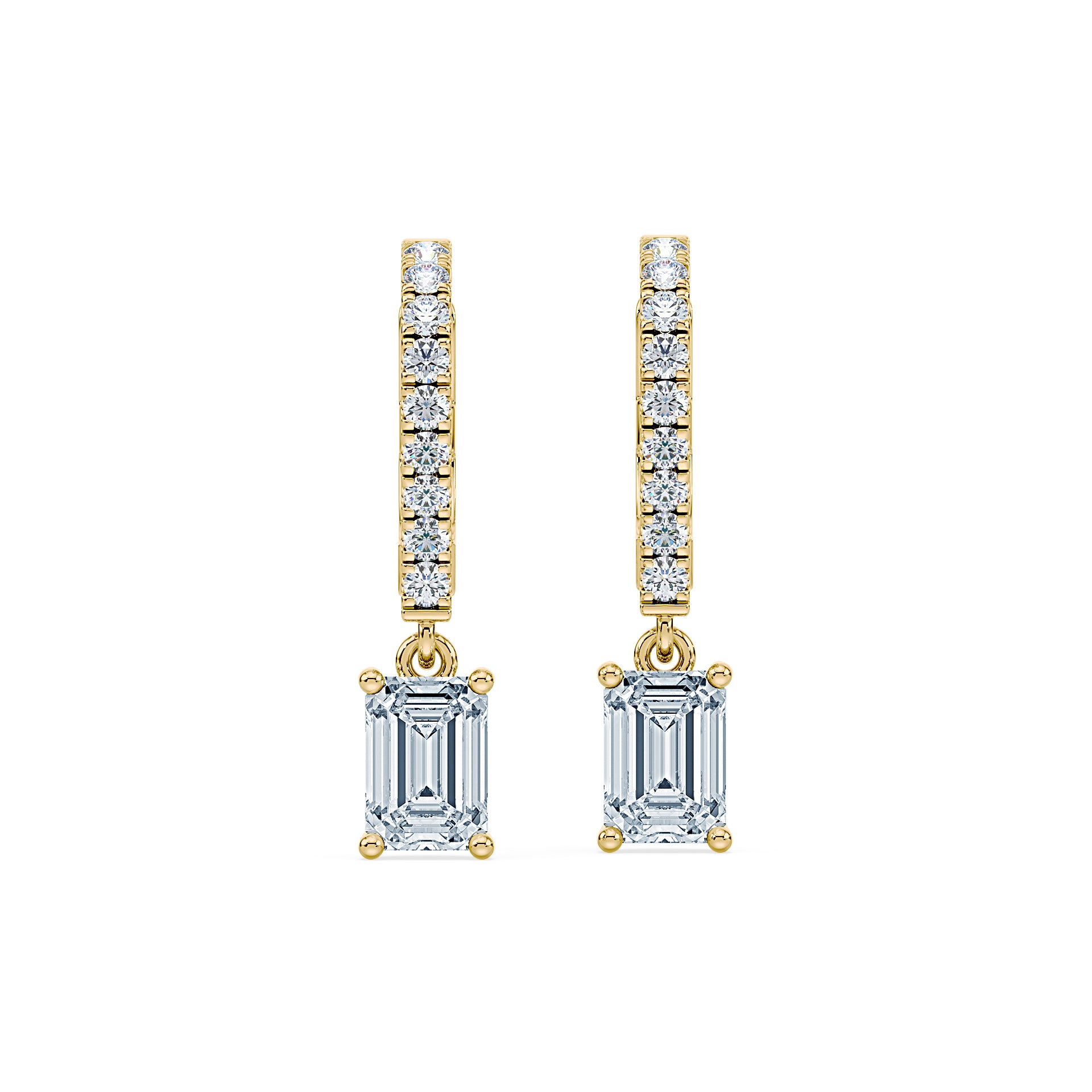 (Royal Asscher Emerald - Yellow)
