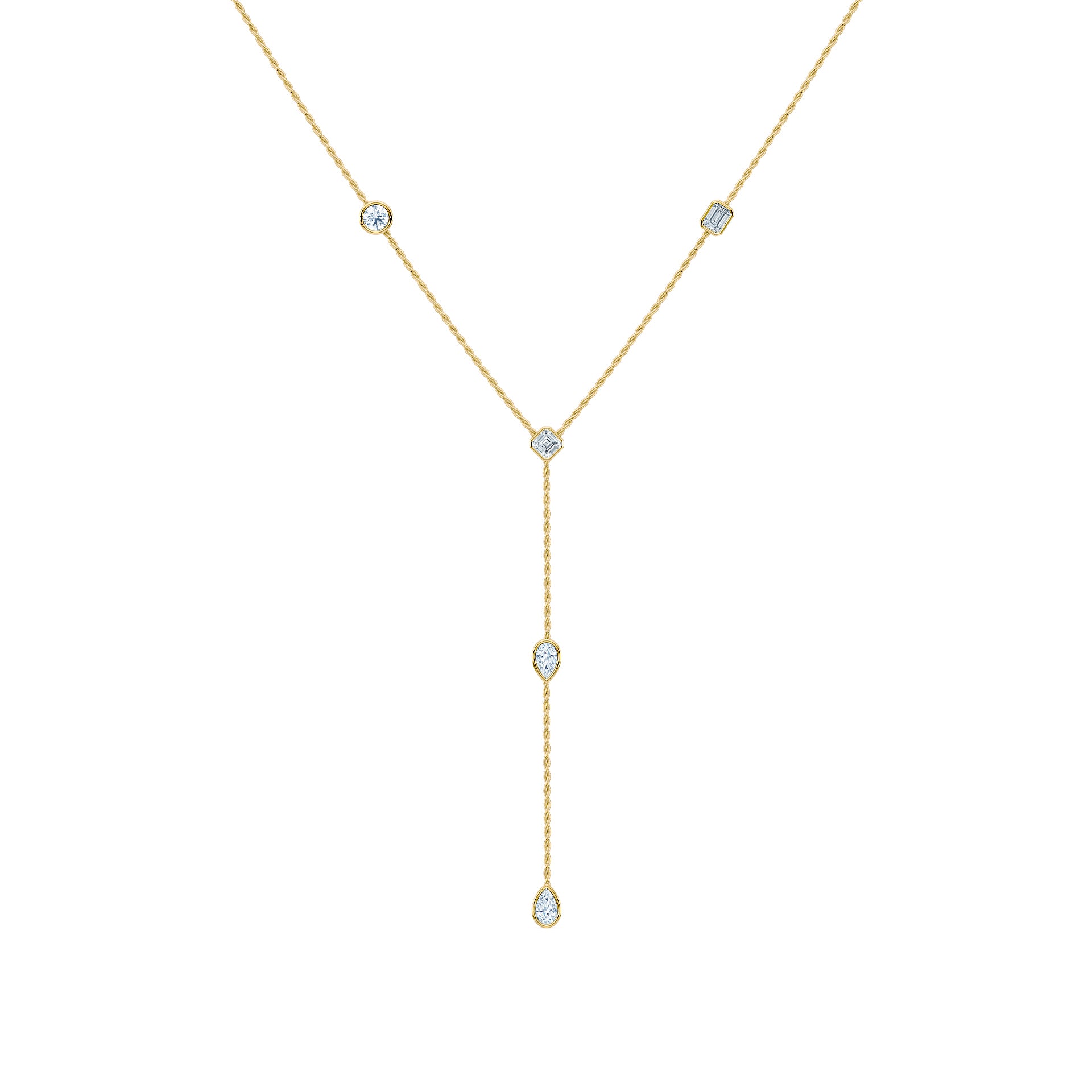 (Royal Asscher Cut - Yellow)