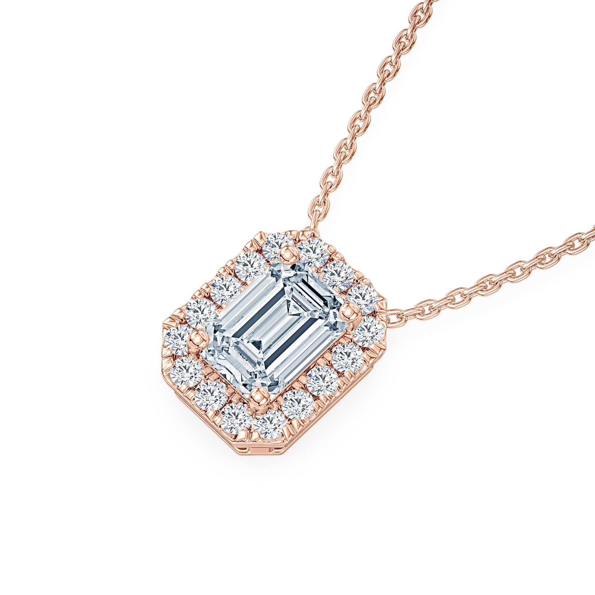 (Royal Asscher Emerald - Rose)