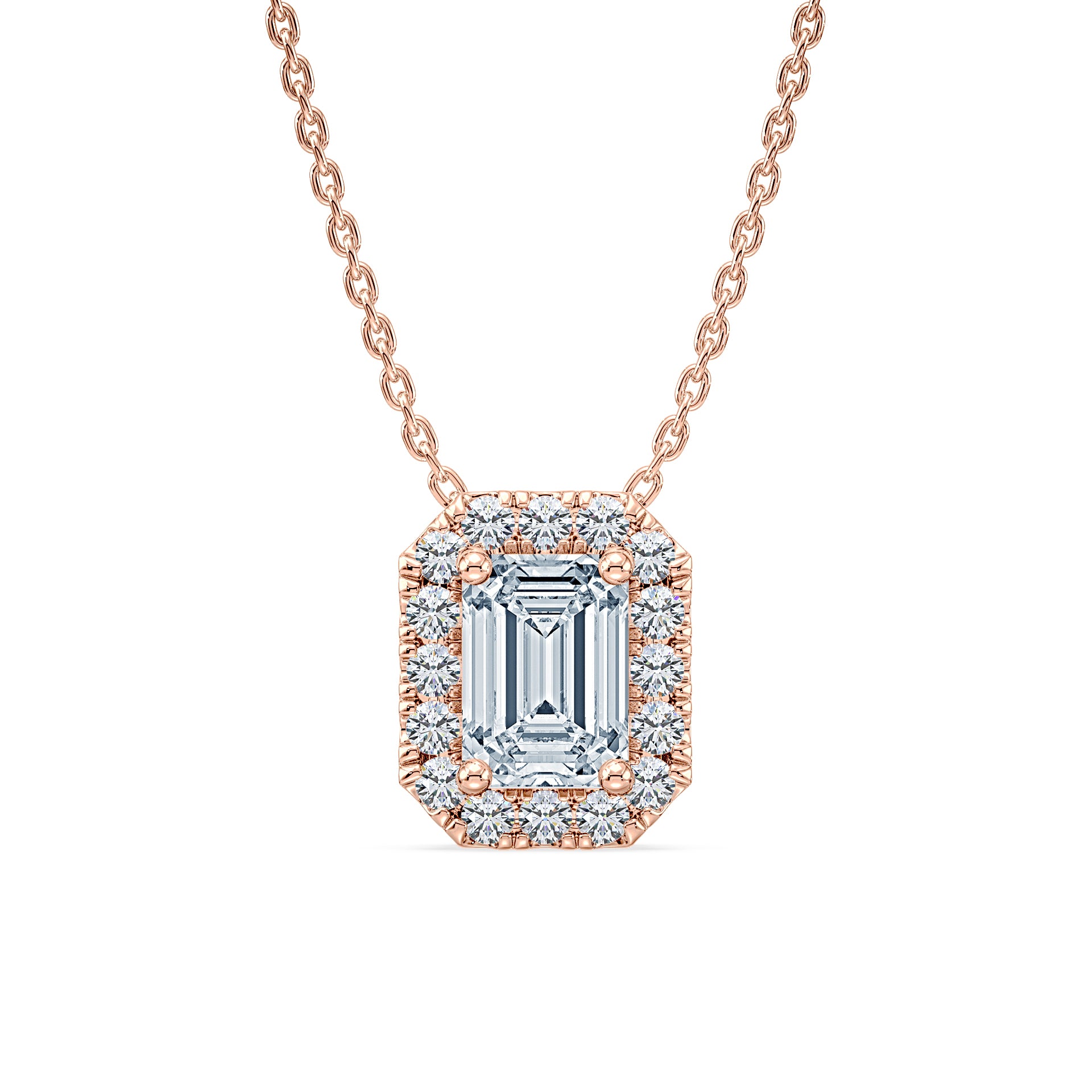 (Royal Asscher Emerald - Rose)
