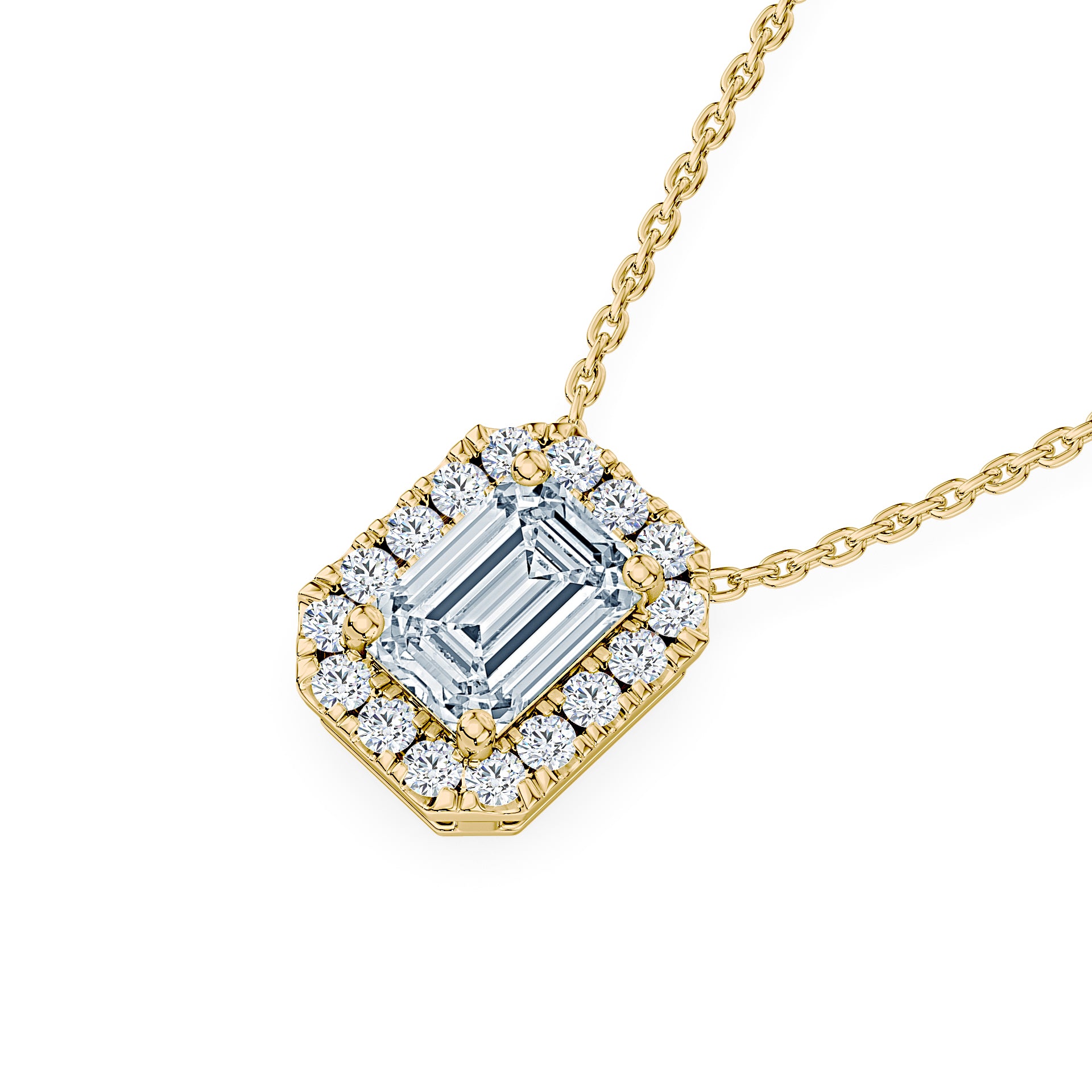 (Royal Asscher Emerald - Yellow)