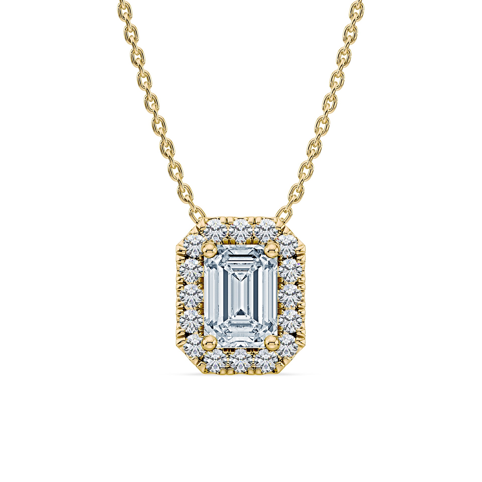 (Royal Asscher Emerald - Yellow)