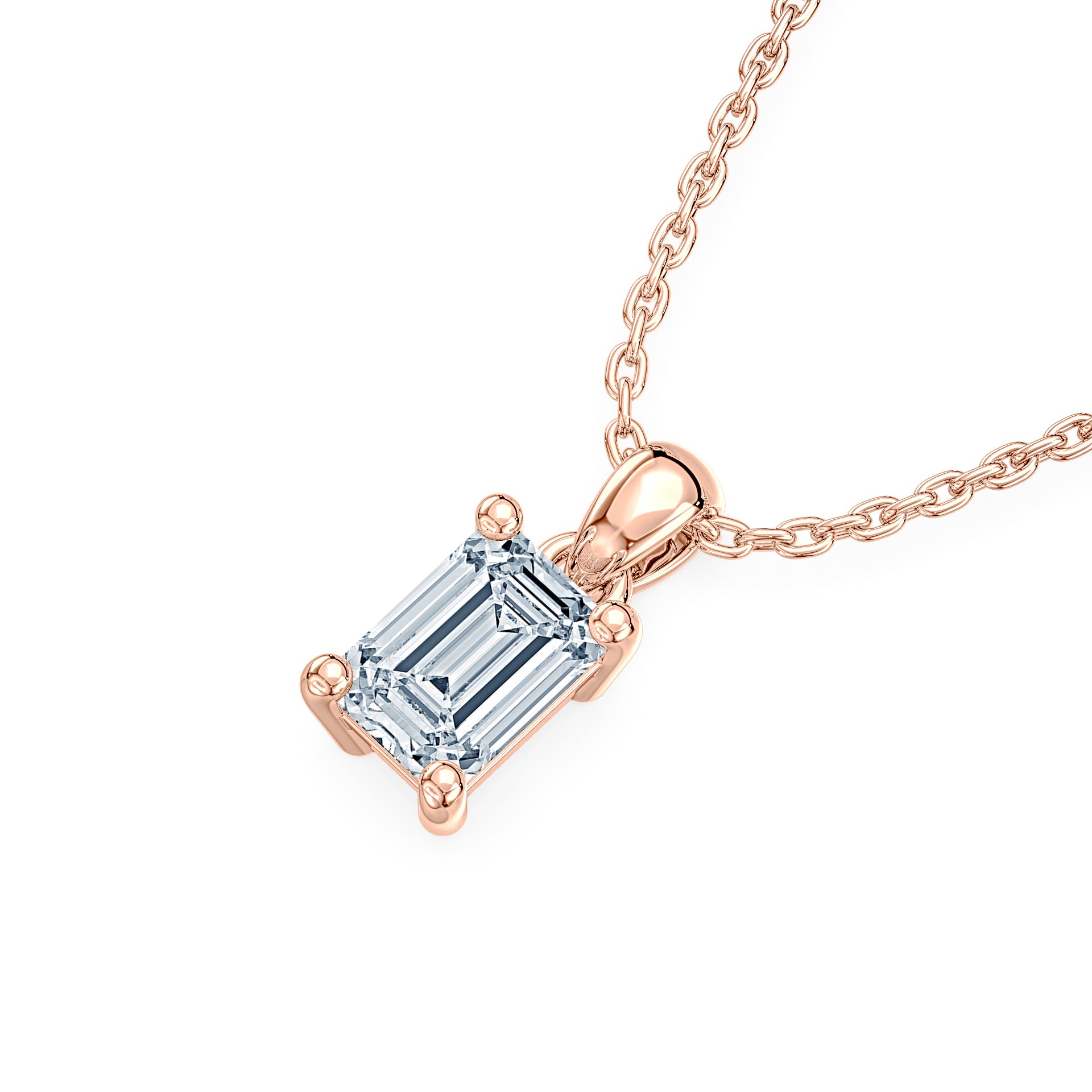 (Royal Asscher Emerald - Rose)