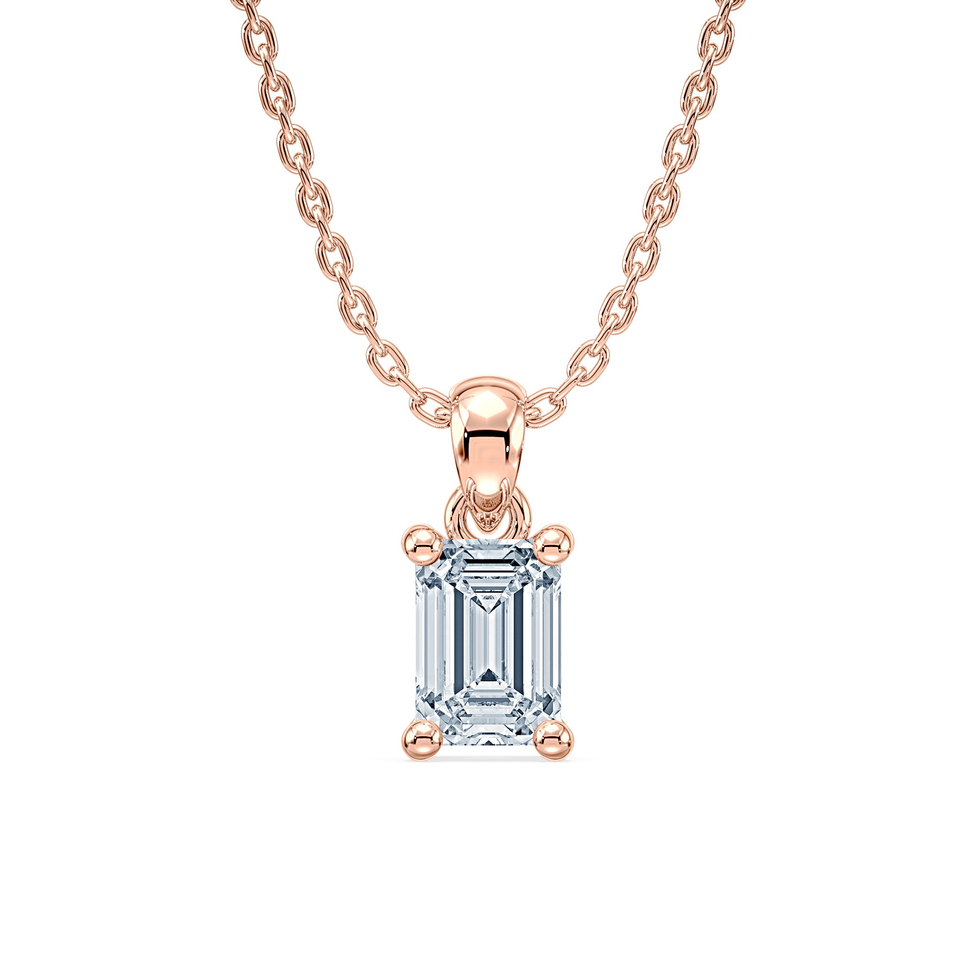 (Royal Asscher Emerald - Rose)