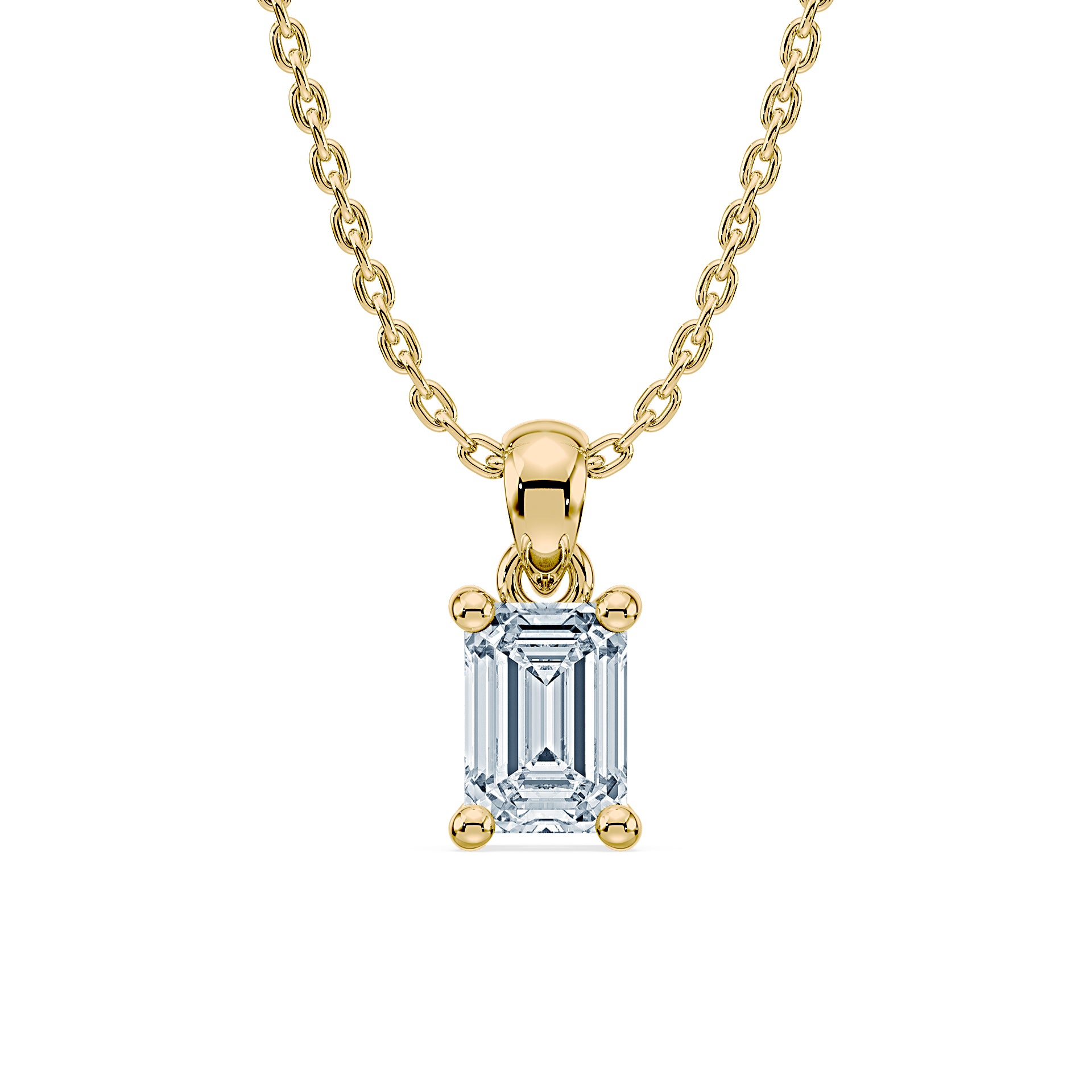 (Royal Asscher Emerald - Yellow)