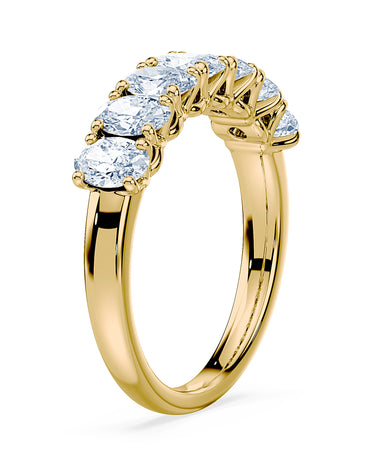 (Royal Asscher Oval - Yellow)