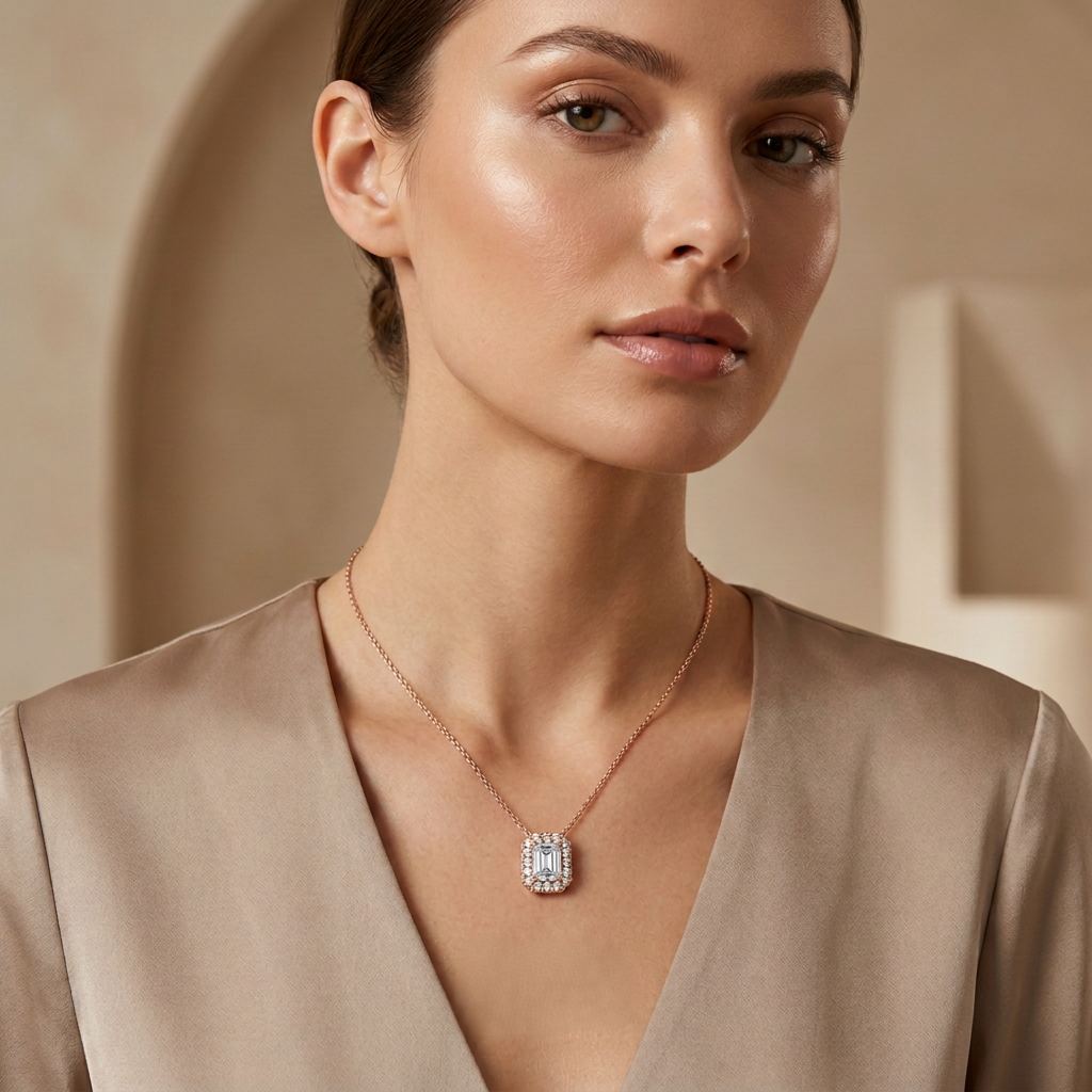 (Royal Asscher Emerald - Rose)